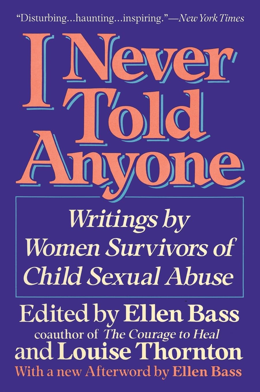 Product Image: I Never Told Anyone