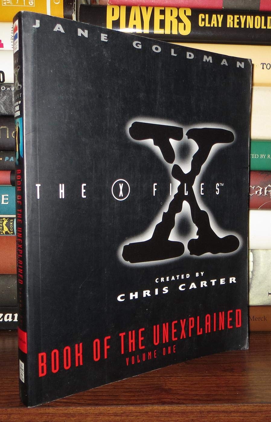 X-Files Book of the Unexplained V1 book