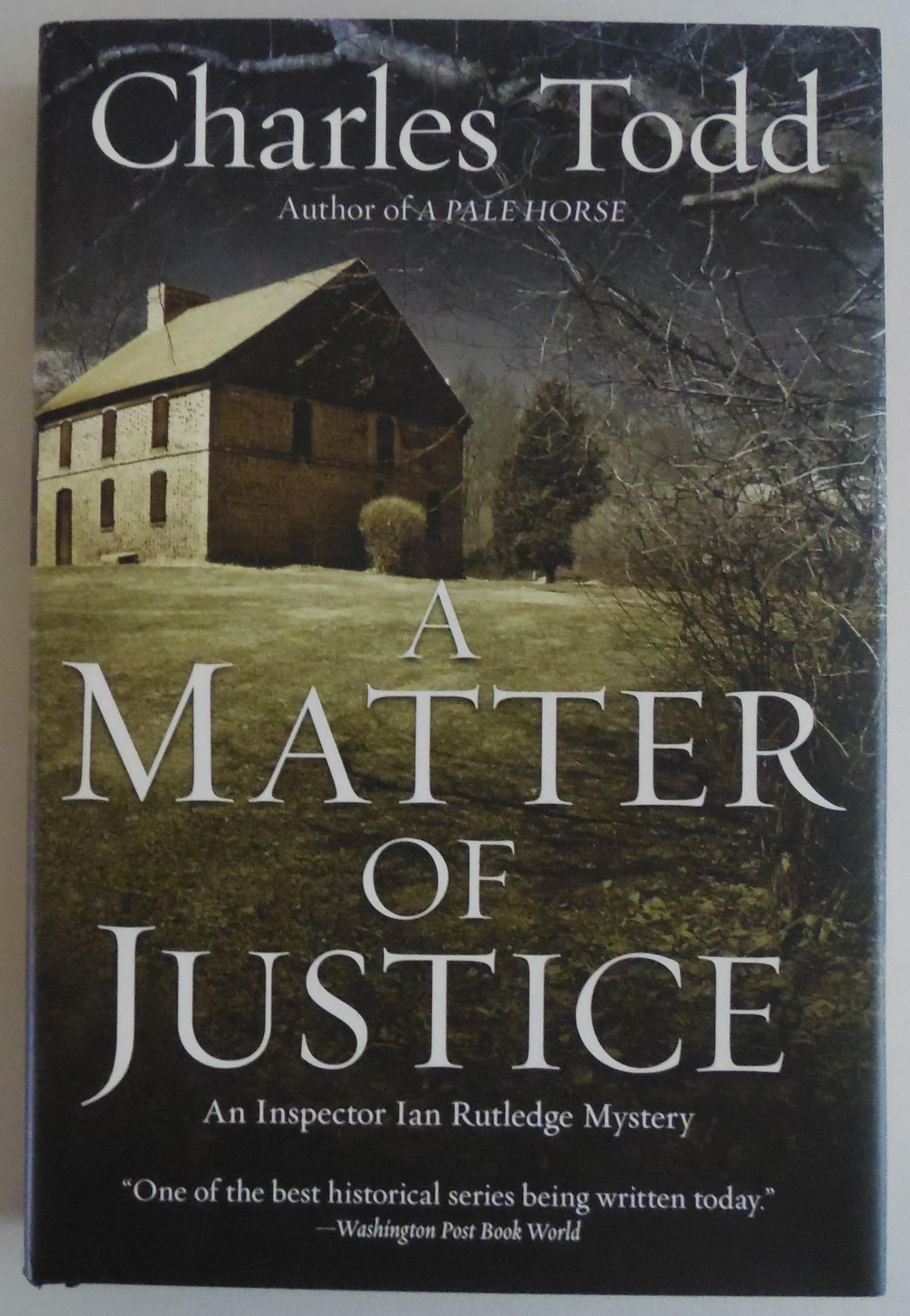 A Matter of Justice: An Inspector Ian Rutledge Mystery (Inspector Ian Rutledge Mysteries, 11) Poetry