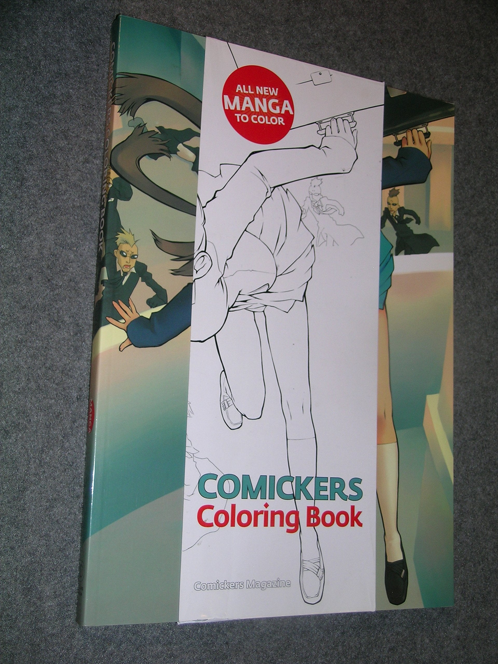 Comickers Coloring Book: All New Manga to Color Film, Art & Culture