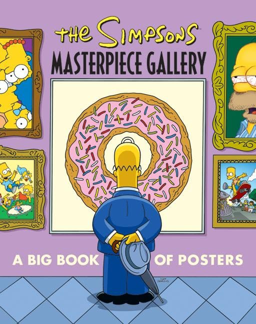 The Simpsons Masterpiece Gallery: A Big Book of Posters Humour & Satire