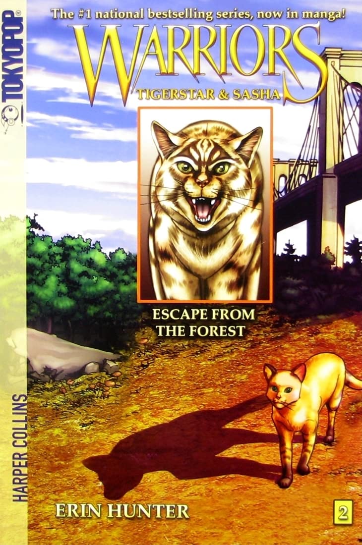 Warriors: Tigerstar and Sasha #2: Escape from the Forest Manga