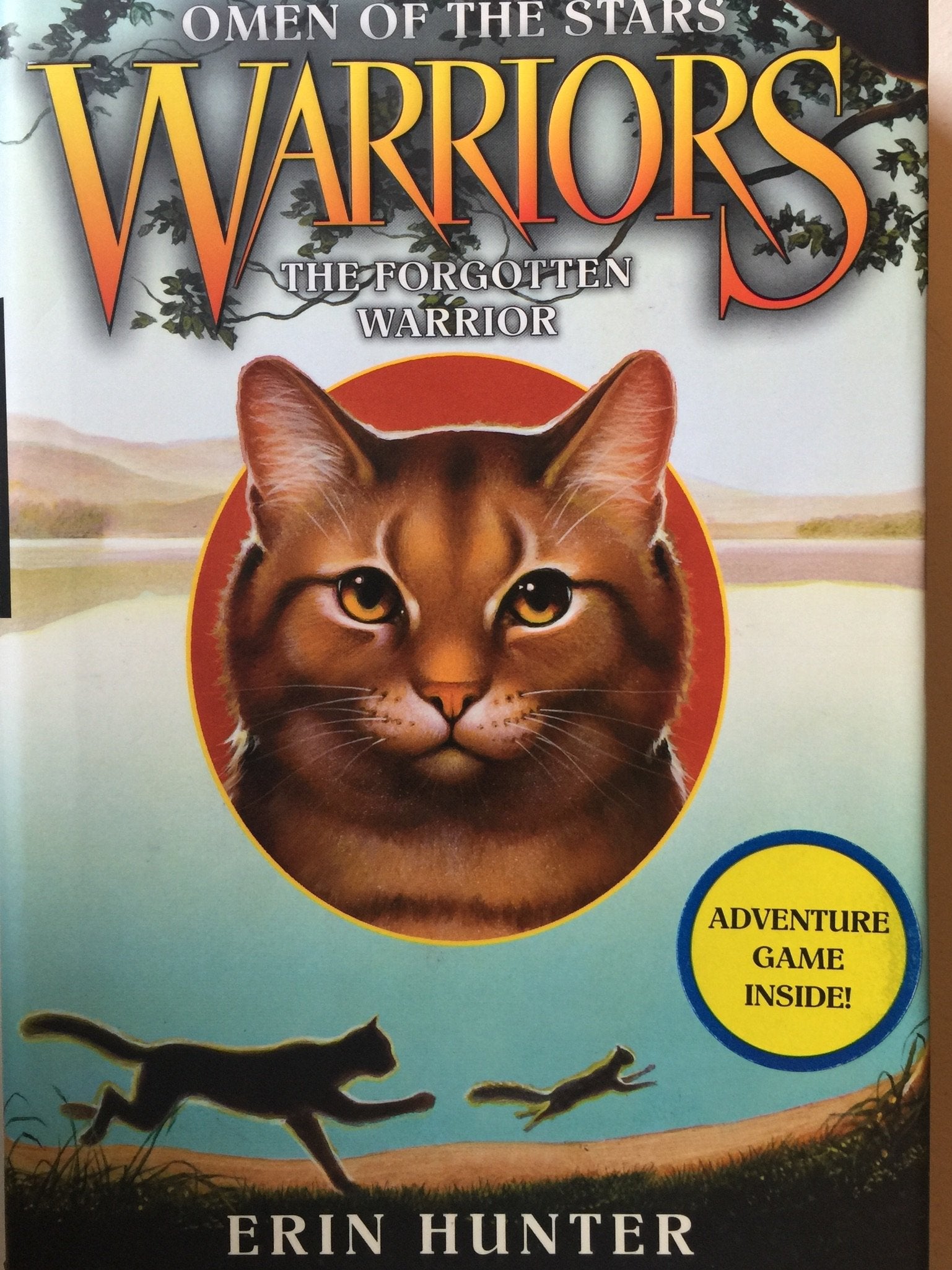 Warriors: Omen of the Stars #5: The Forgotten Warrior: Adventure Game inside! Non-fiction
