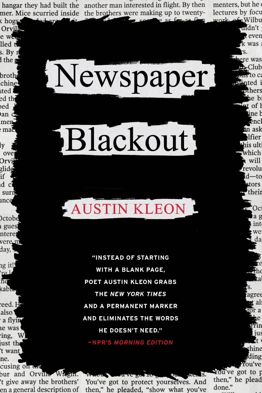 Newspaper Blackout Poetry