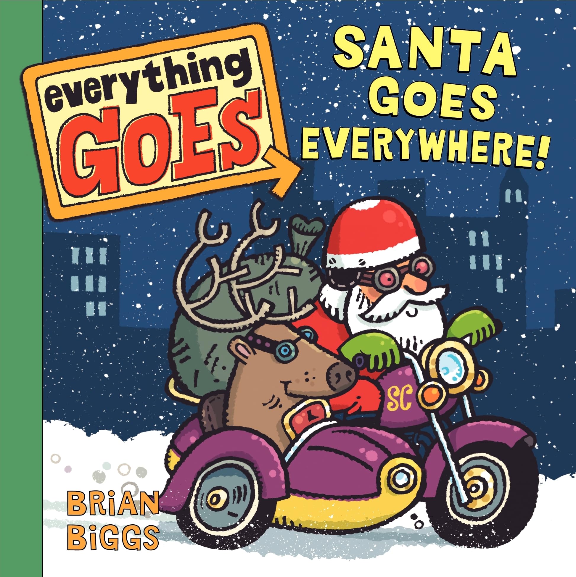 Everything Goes: Santa Goes Everywhere!: A Christmas Holiday Book for Kids Non-fiction