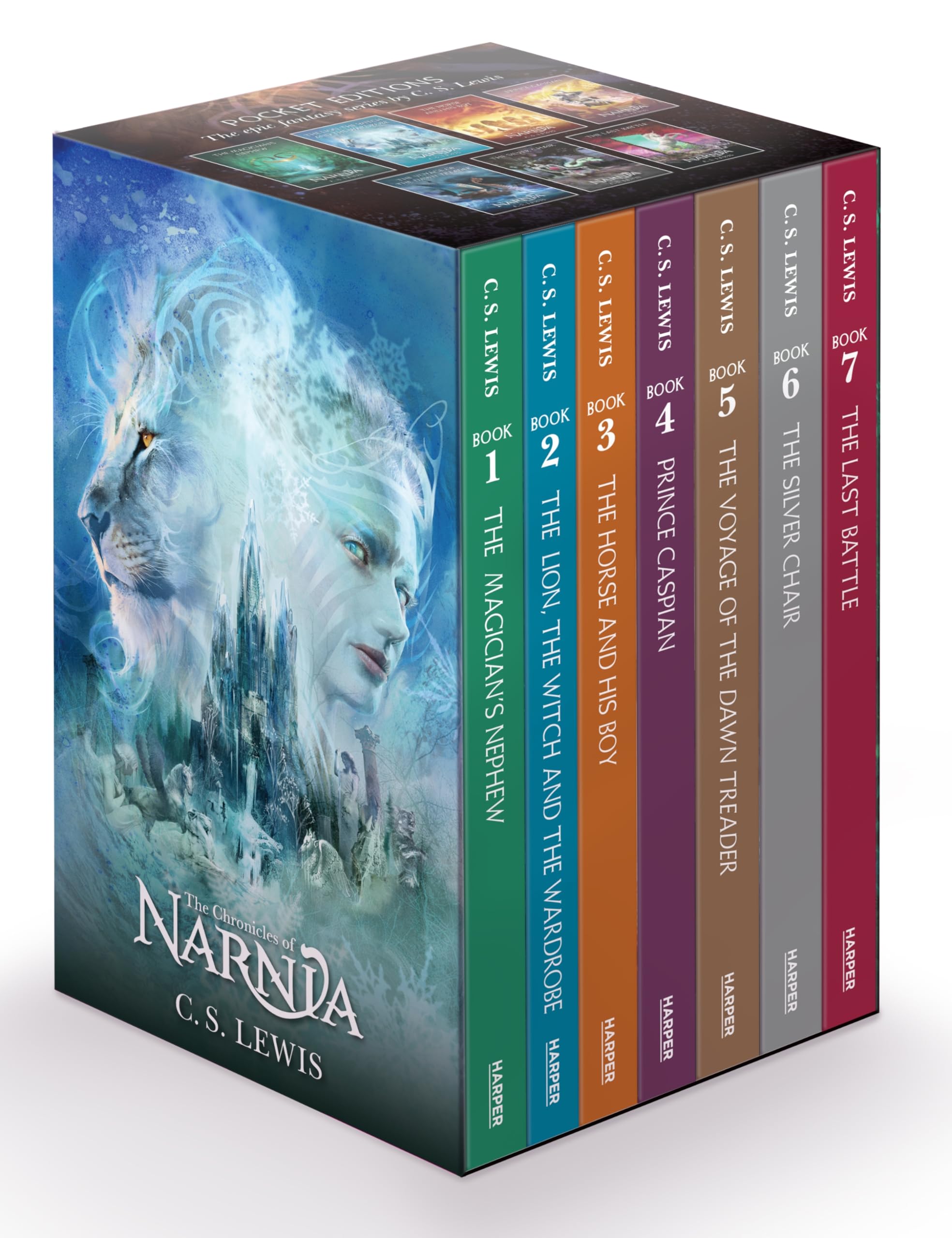 The Chronicles of Narnia Movie Tie-in 7-Book Box Set Fantasy & Sci-Fi