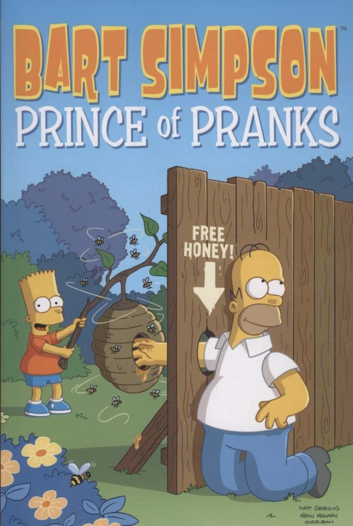 Bart Simpson: Prince of Pranks (The Simpsons) Humour & Satire
