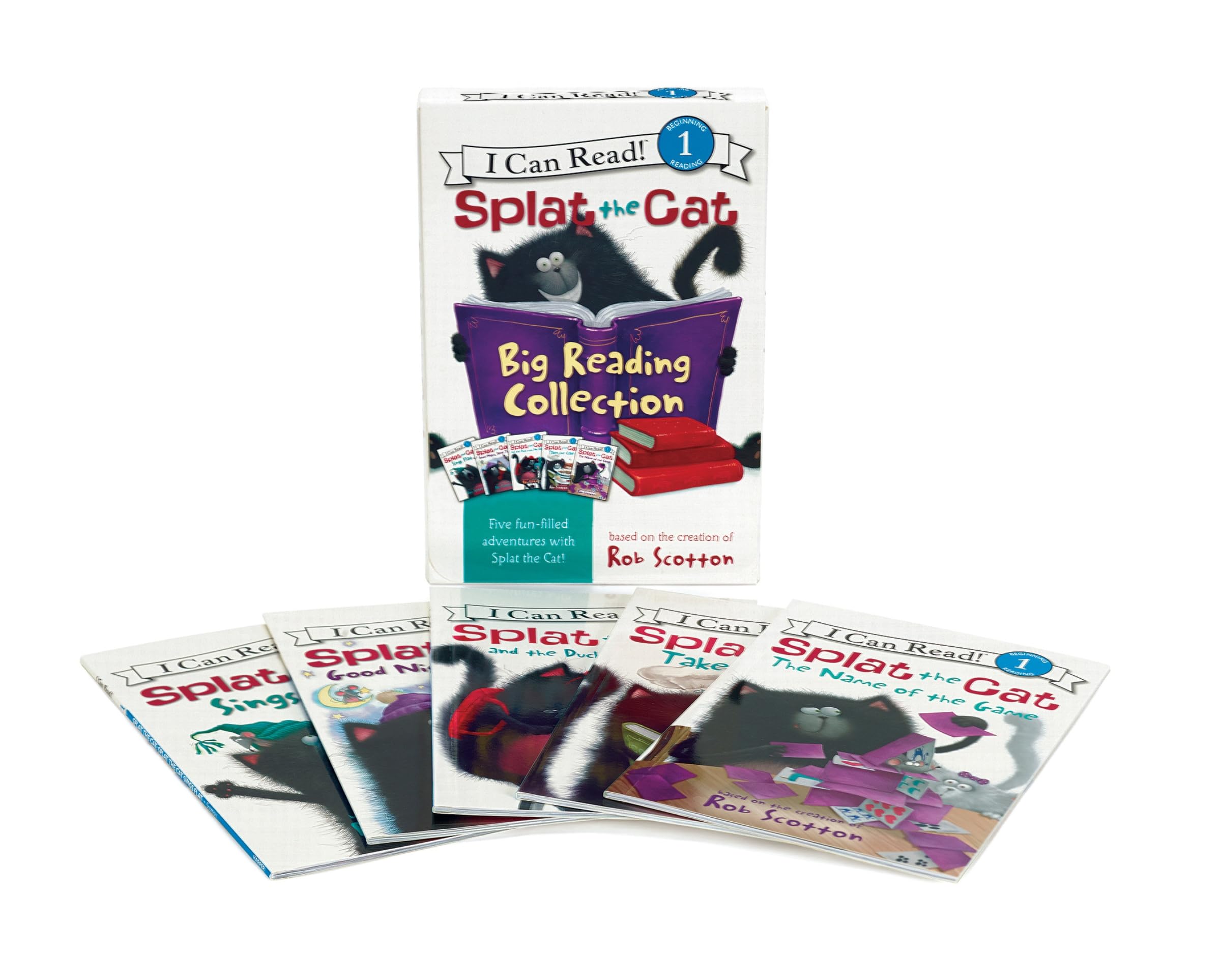 Splat the Cat: Big Reading Collection (I Can Read Level 1) Non-fiction