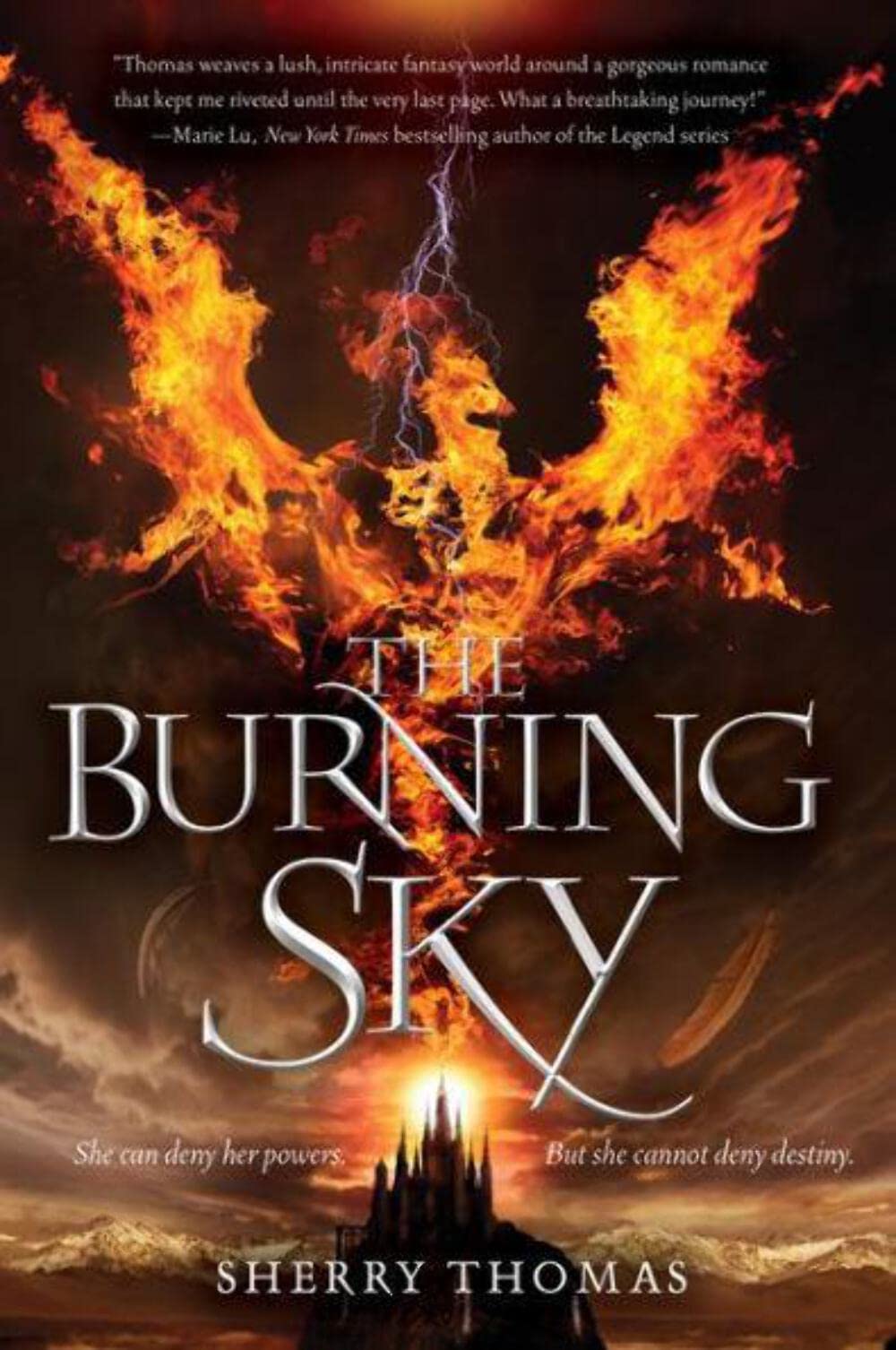 Product Image: The Burning Sky (Elemental Trilogy, 1, Band 1)
