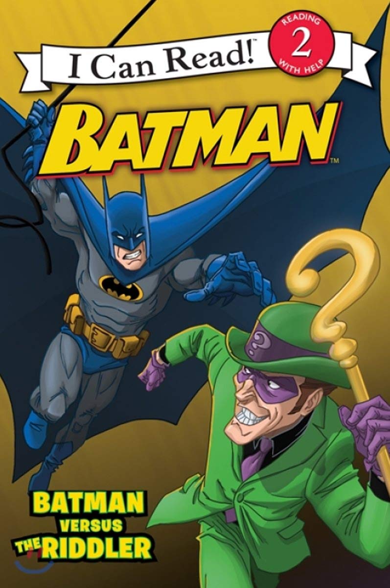 Batman Classic: Batman versus the Riddler (Batman, I Can Read! Level 2) Manga