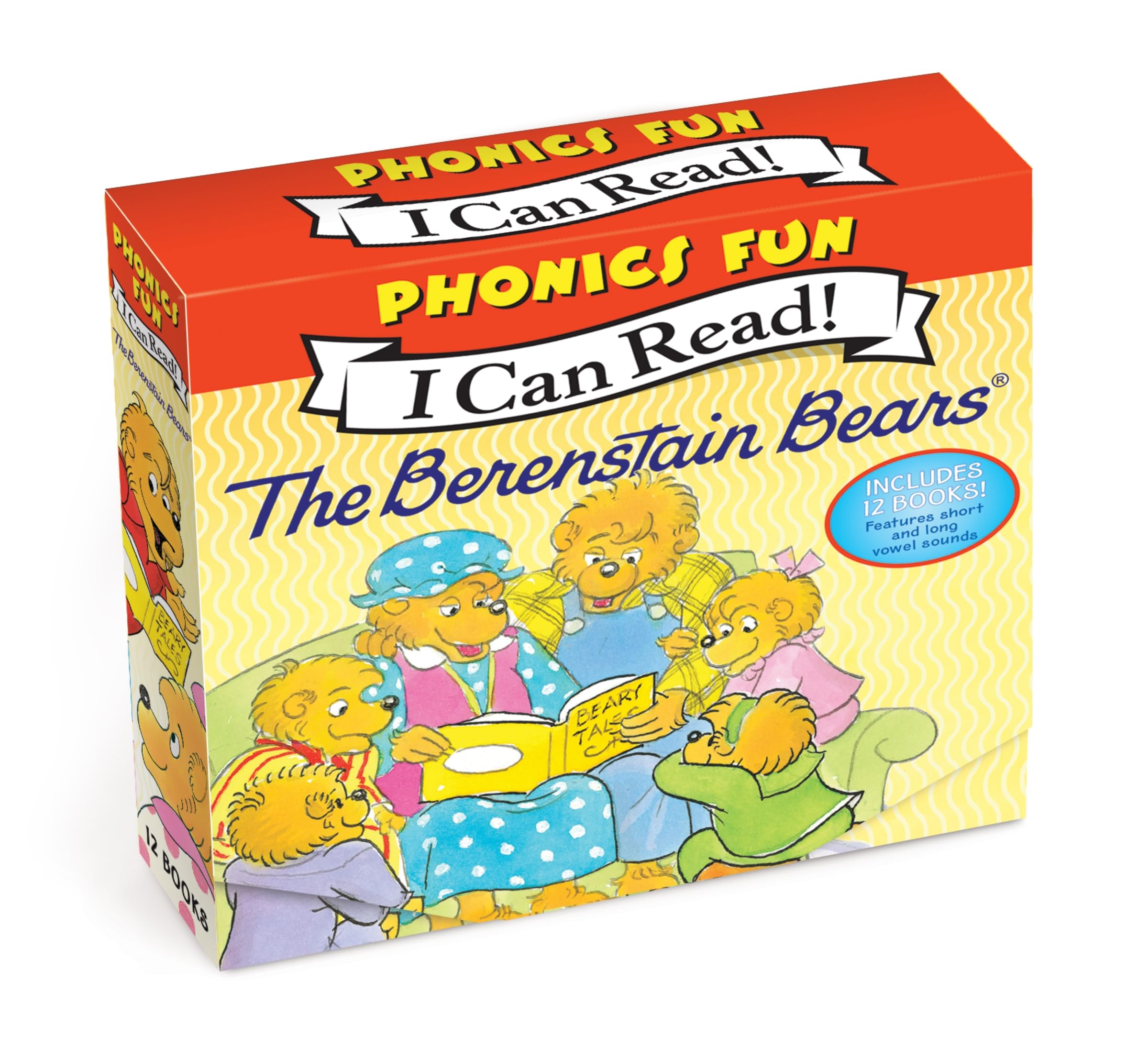 The Berenstain Bears 12-Book Phonics Fun!: A Collection of Classics for Children (Ages 4-8) (I Can Read Phonics Fun) Non-fiction