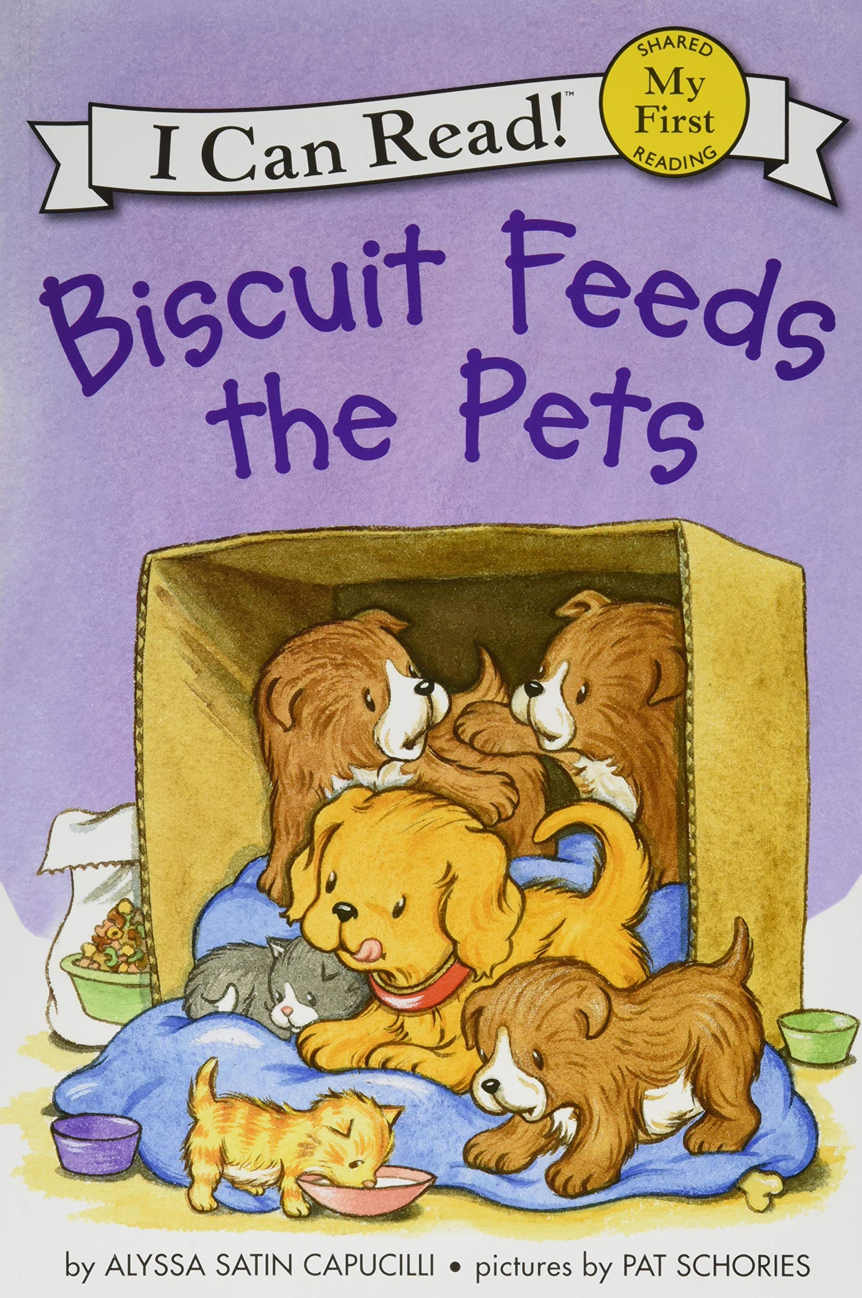 Biscuit Feeds the Pets Non-fiction books for kids