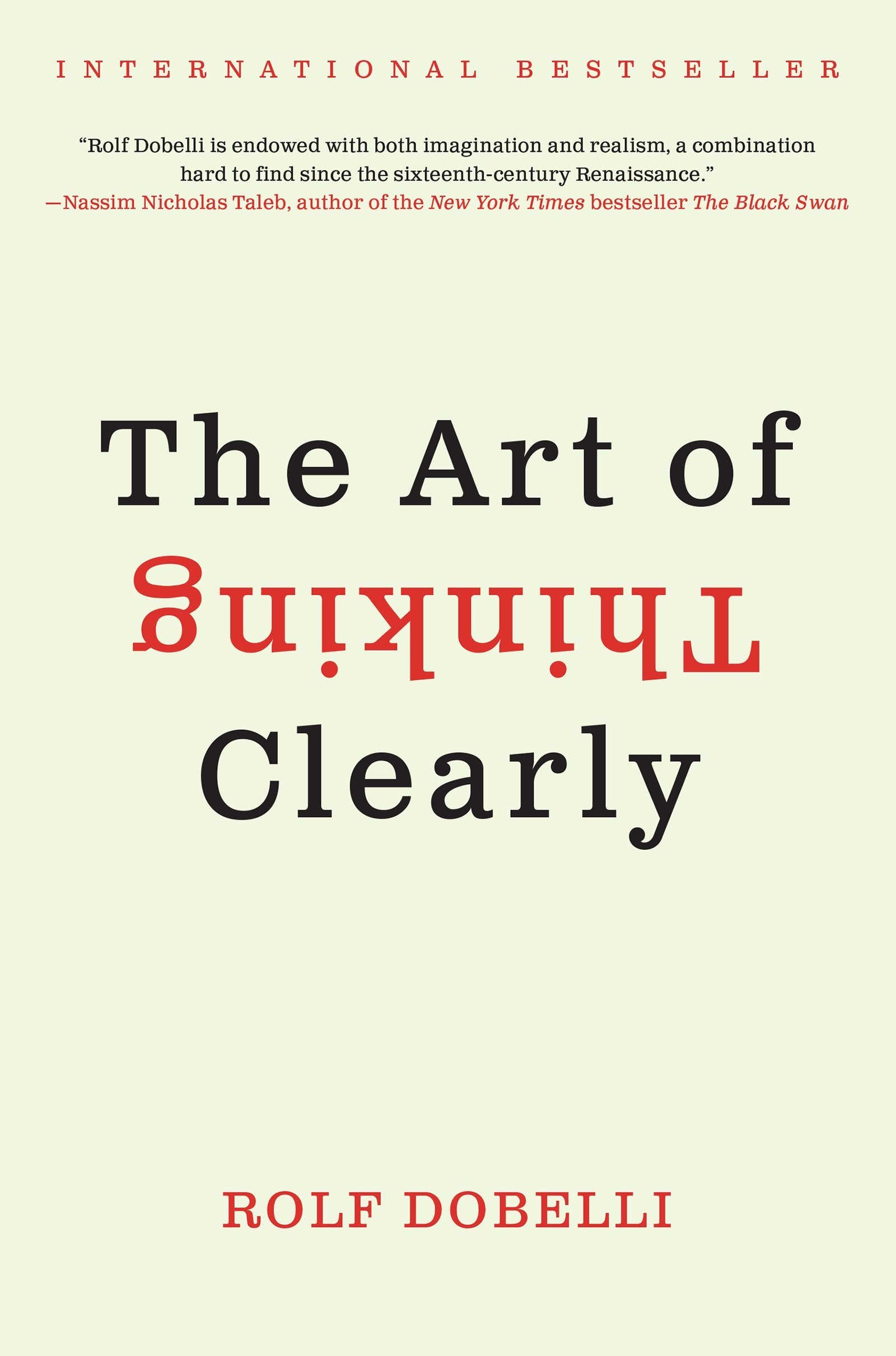Product Image: The Art of Thinking Clearly