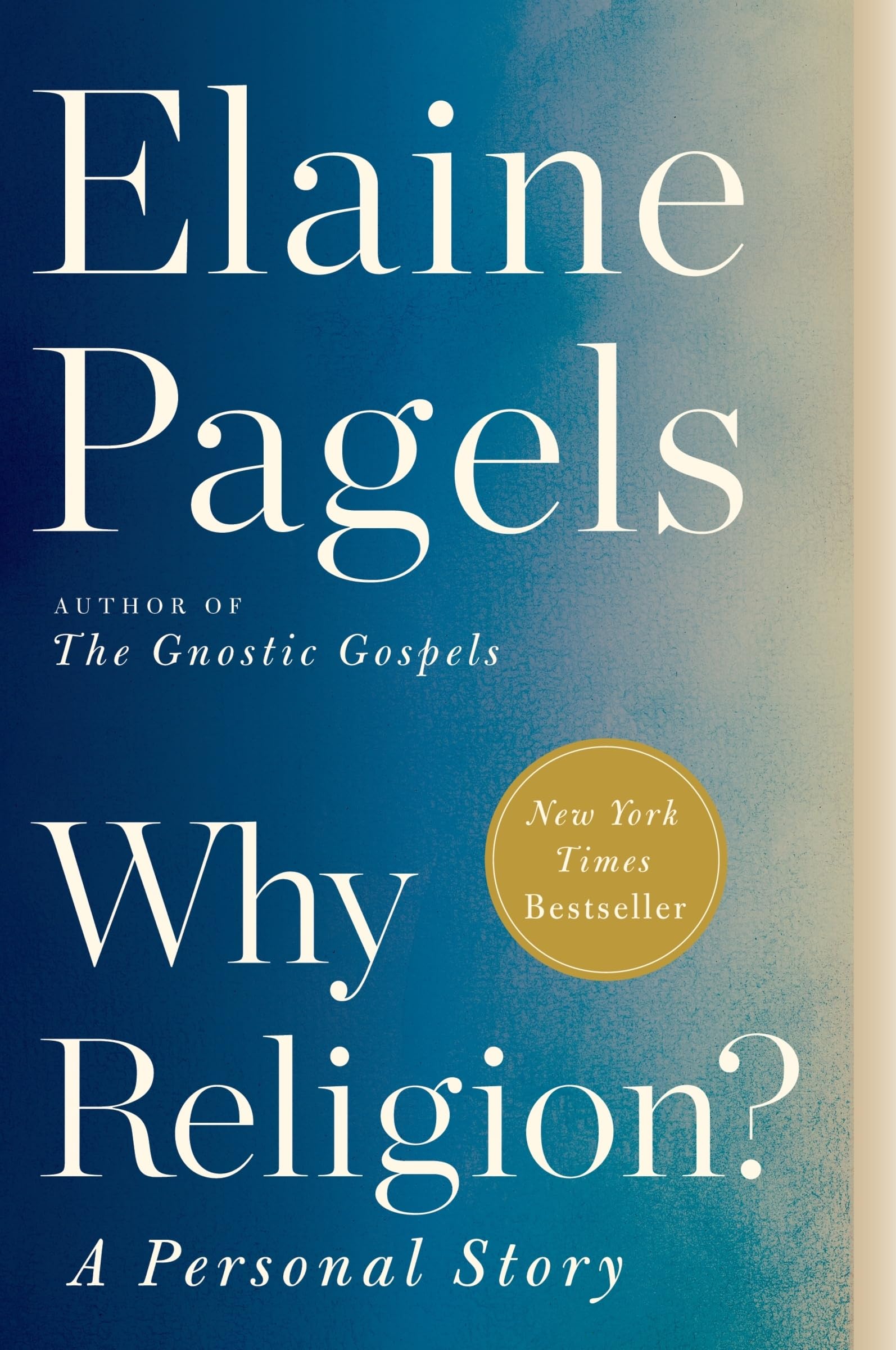 Why Religion?: A Personal Story Religion & Esotericism