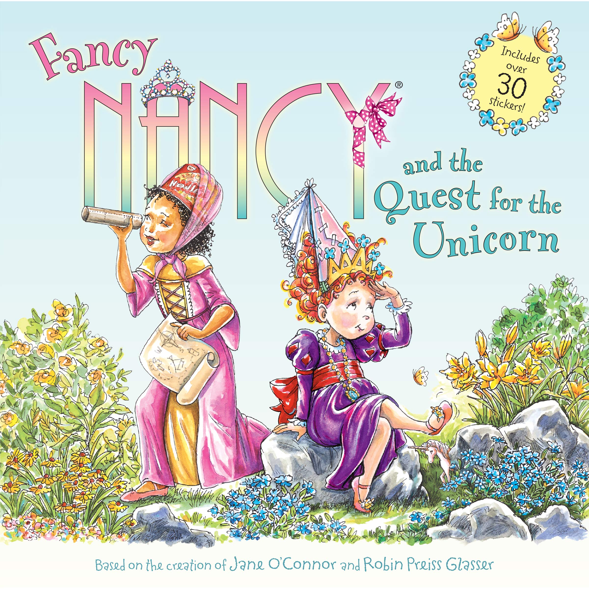 Fancy Nancy and the Quest for the Unicorn: Includes Over 30 Stickers! Non-fiction