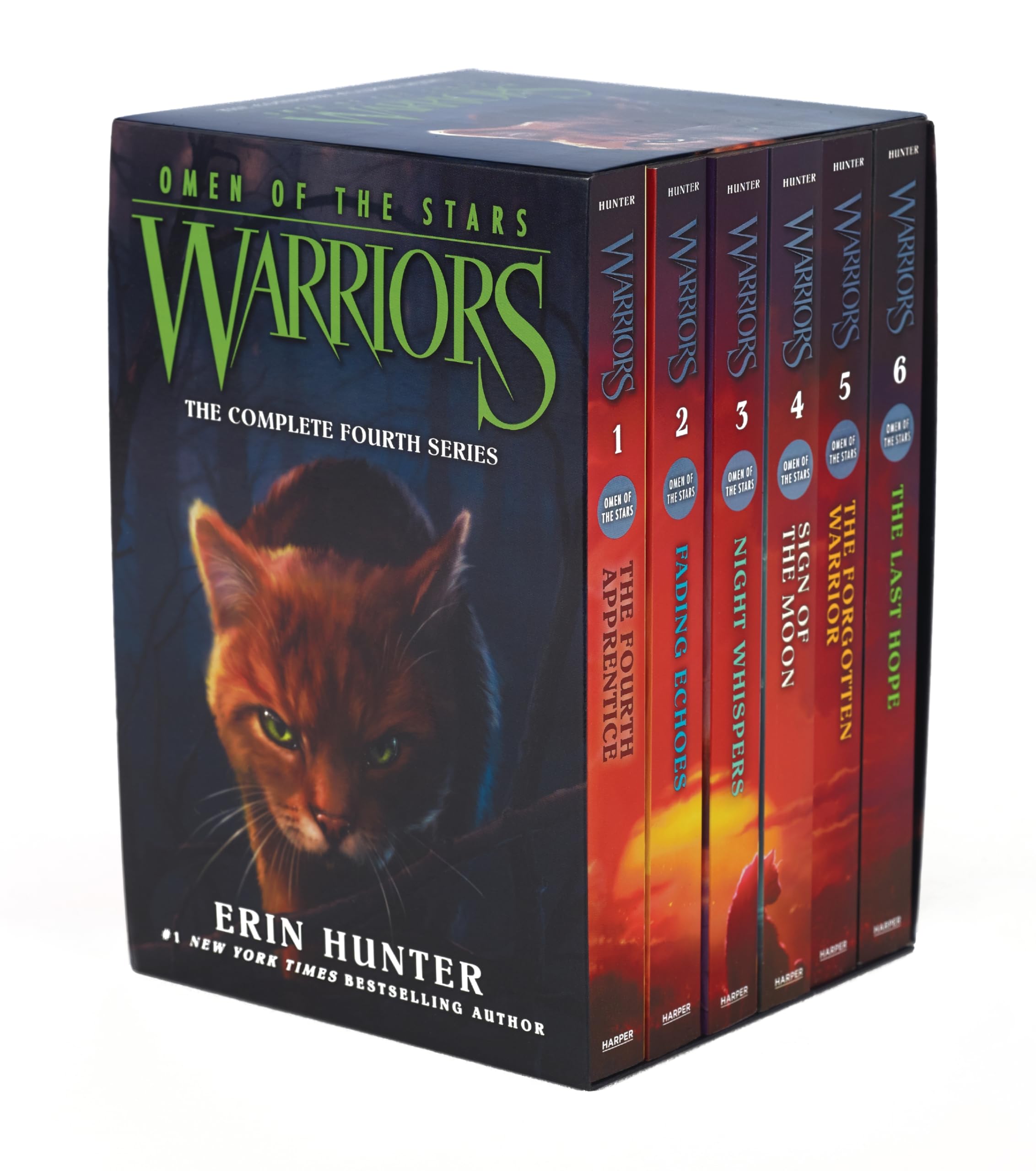 Warriors: Omen of the Stars Box Set: Volumes 1 to 6: A Thrilling Cat Adventure Series Non-fiction
