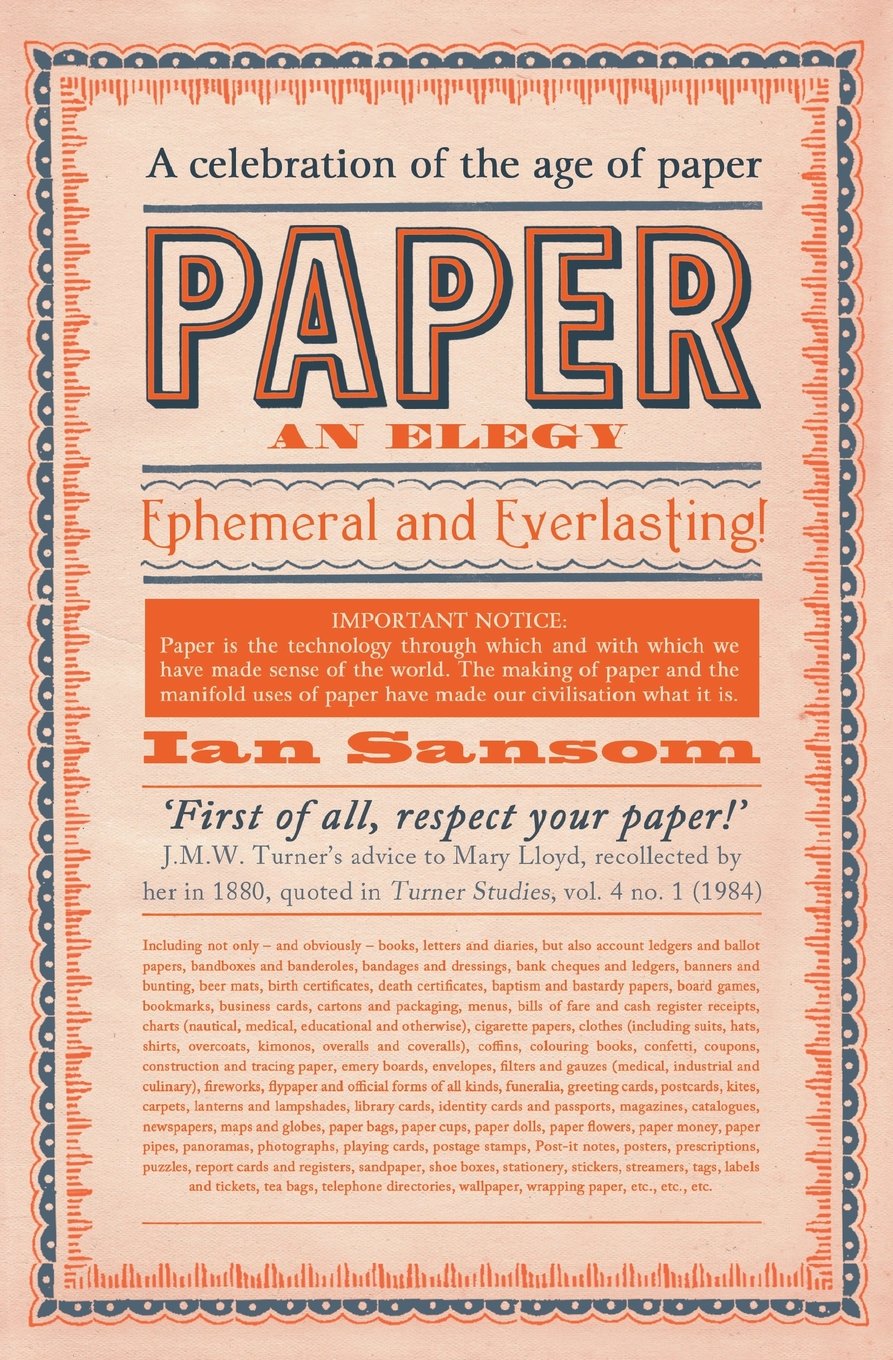 Product Image: Paper: An Elegy