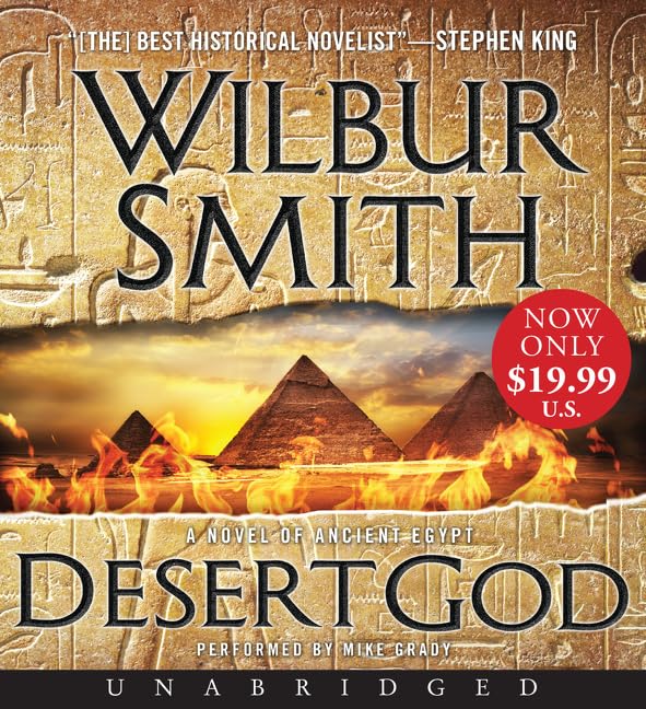 Desert God Low Price CD: A Novel of Ancient Egypt Action & Adventure