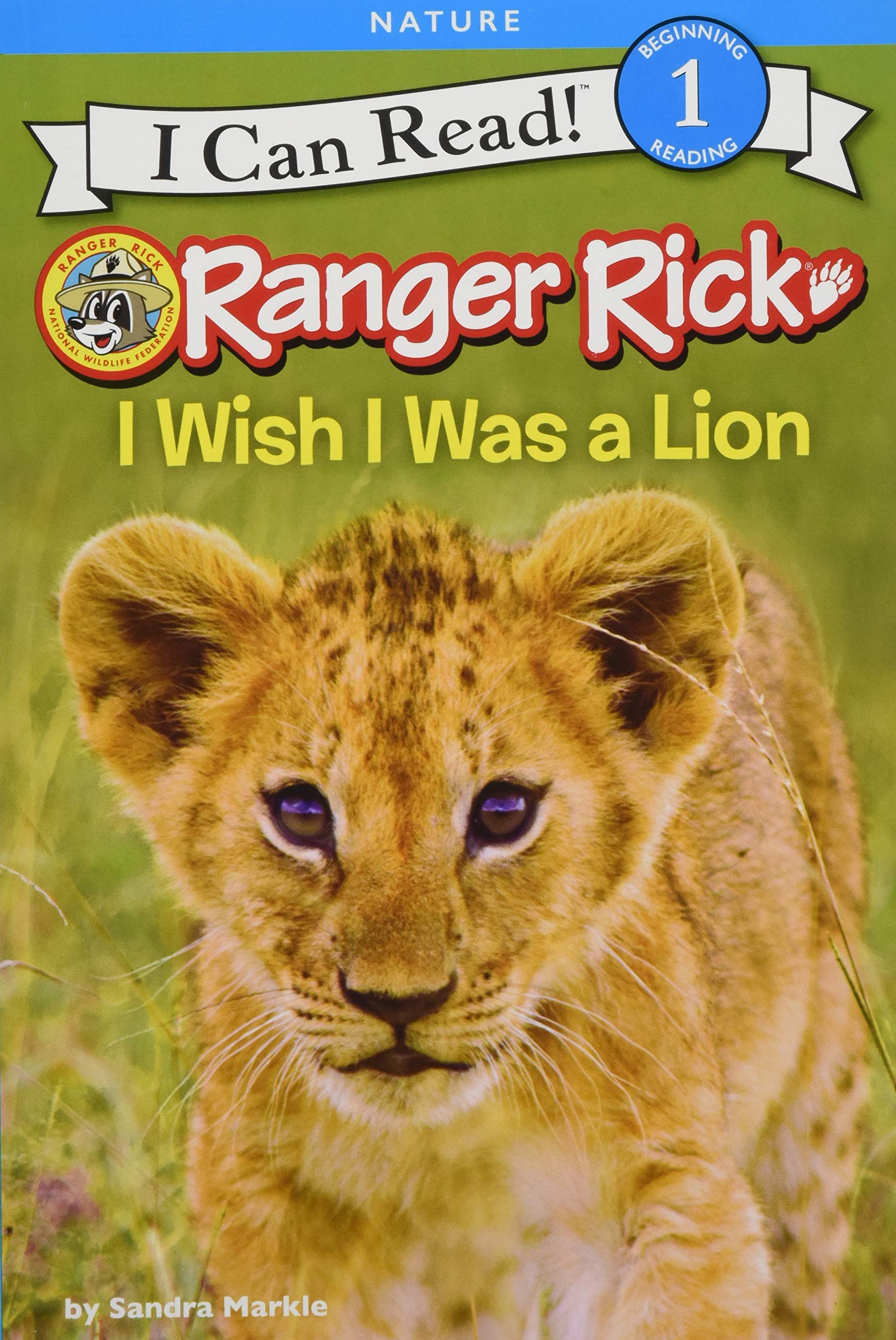 Ranger Rick: I Wish I Was a Lion (I Can Read Level 1) Foreign Languages ​​& Dictionaries