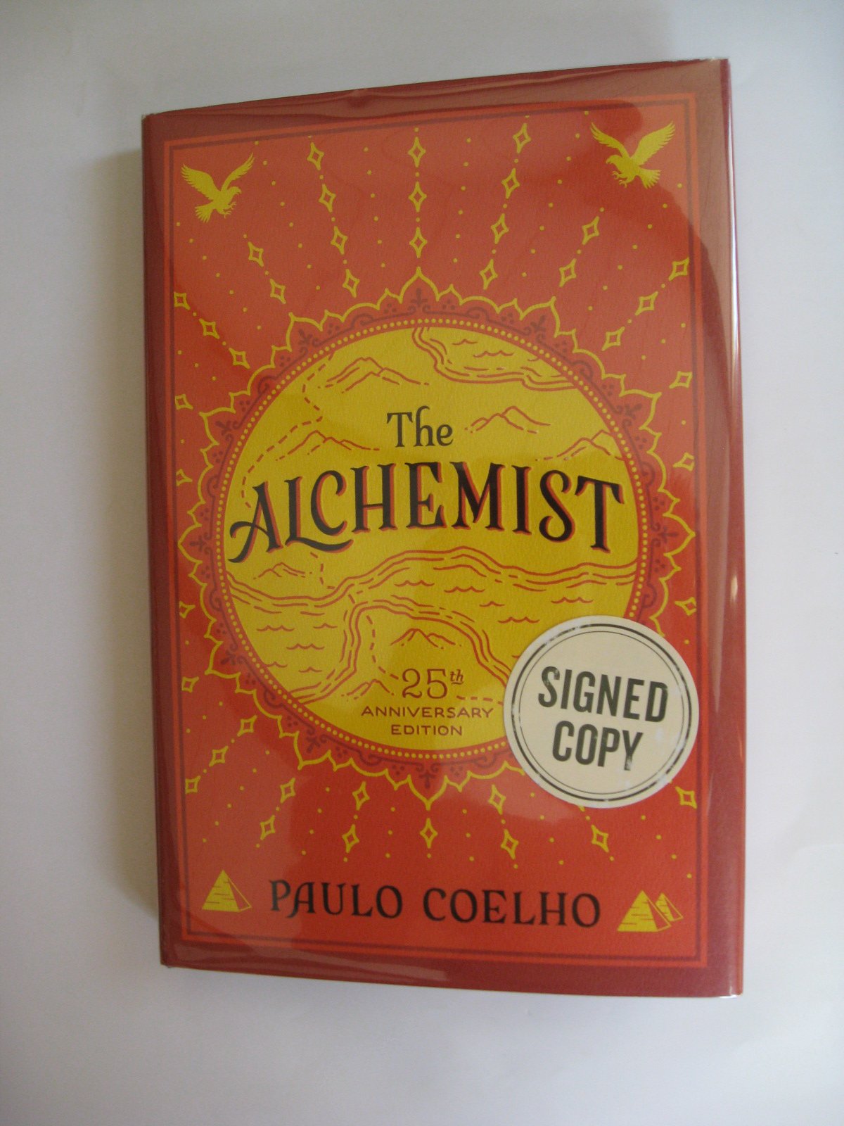 Paulo Coehlo The Alchemist 25th Anniversary (Signed Edition) Books