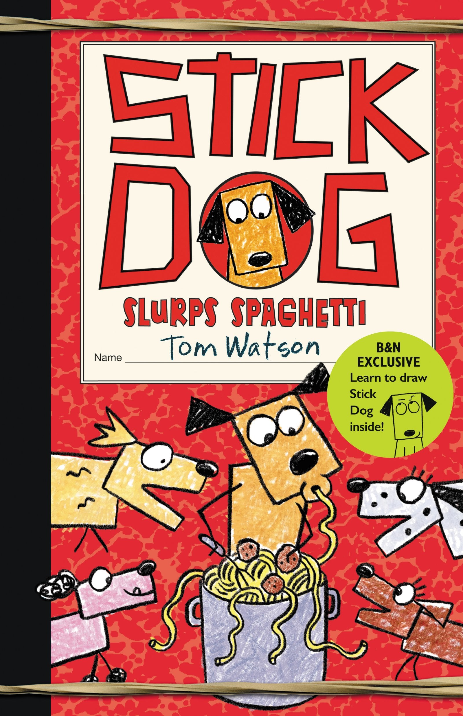 Stick Dog Slurps Spaghetti (Exclusive Edition) (Stick Dog Series #6) dvd