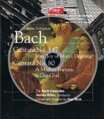 Johann Sebastian Bach: Play by Play/Cantata, No 147 Jesu, Joy of Man's Desiring : Cantata, No 80, a Mighty Fortress Is Our God book