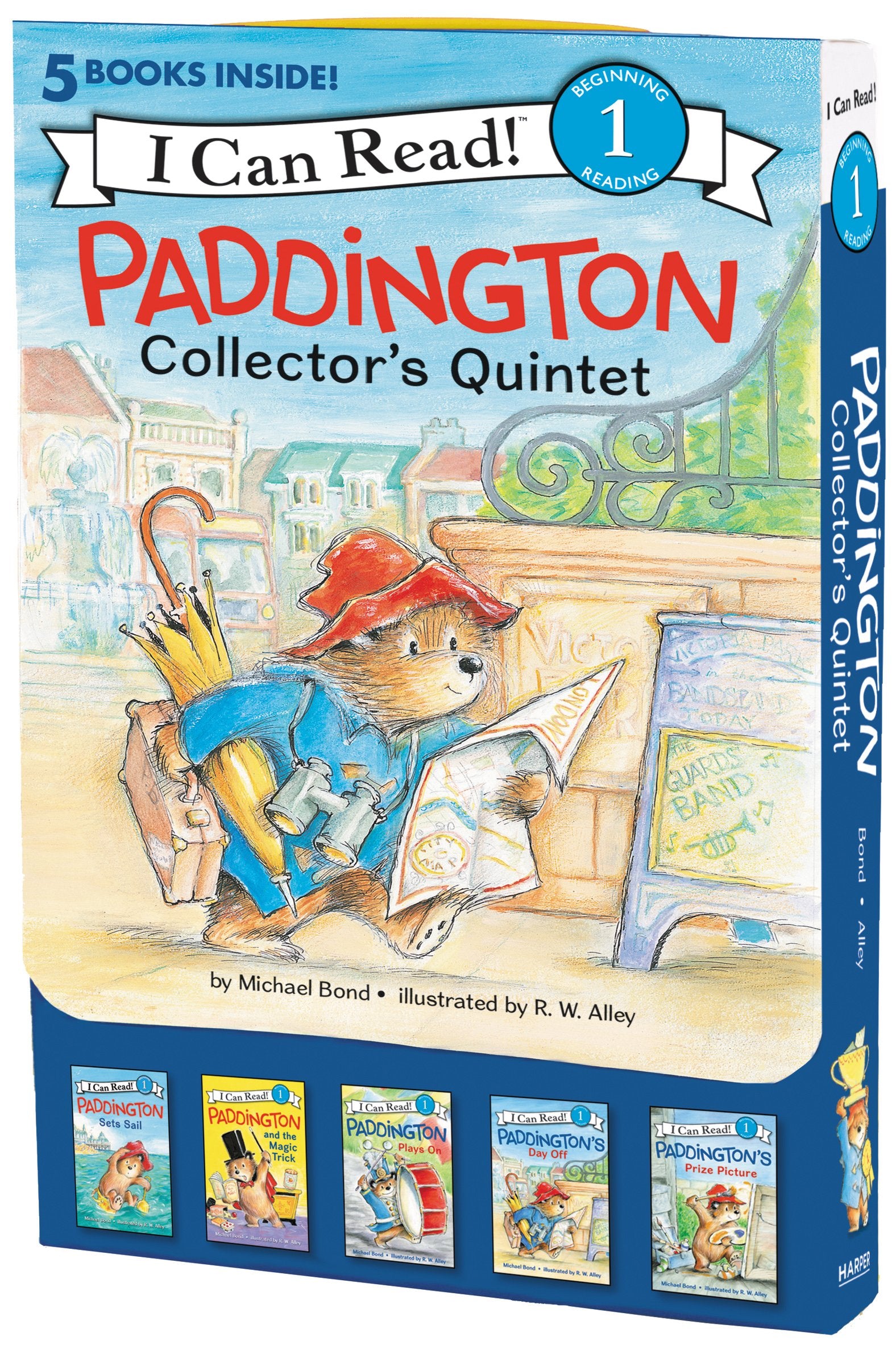 Paddington Collector's Quintet: 5 Fun-Filled Stories in 1 Box! (I Can Read Level 1) Non-fiction