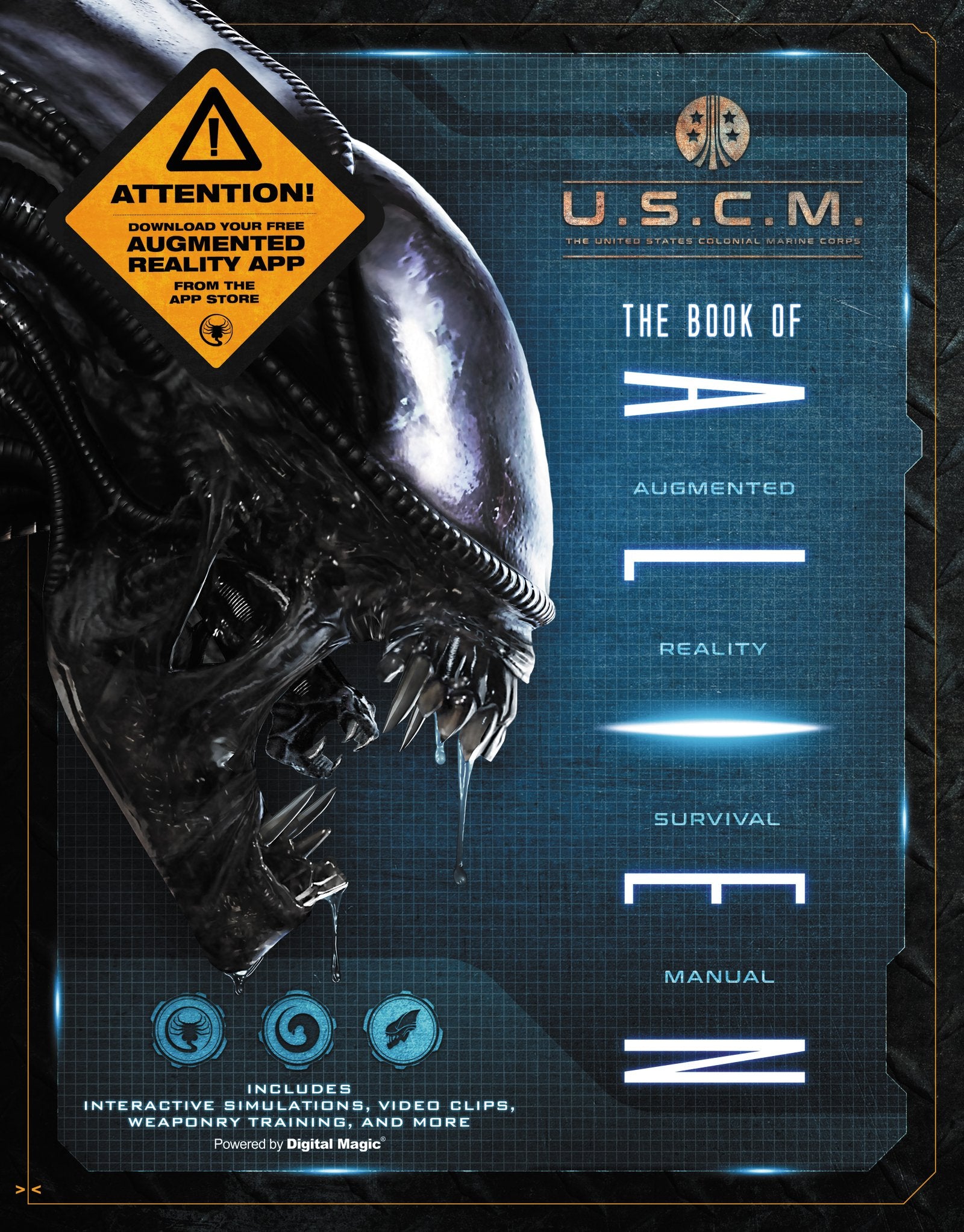 The Book of Alien: Augmented Reality Survival Manual Books