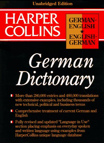 HarperCollins German English English German Unabridged Dictionary 3e Foreign Languages ​​& Dictionaries