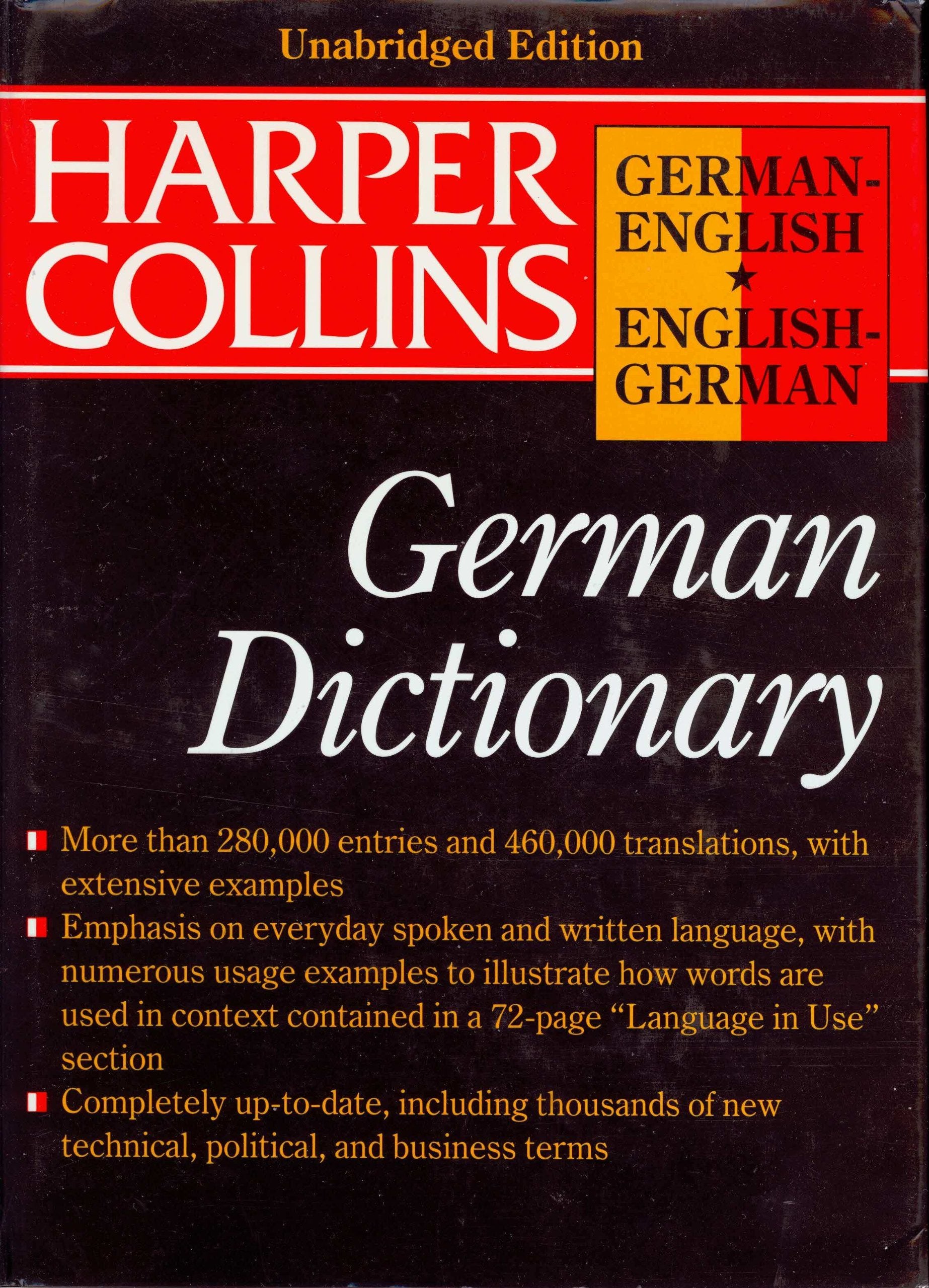 Harpercollins German English English German Dictionary Books