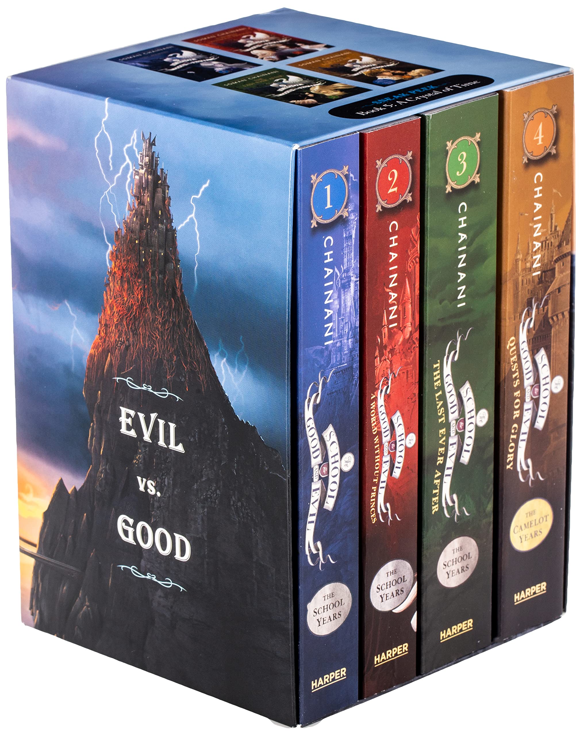 The School for Good and Evil Books 1-4 Paperback Box Set book