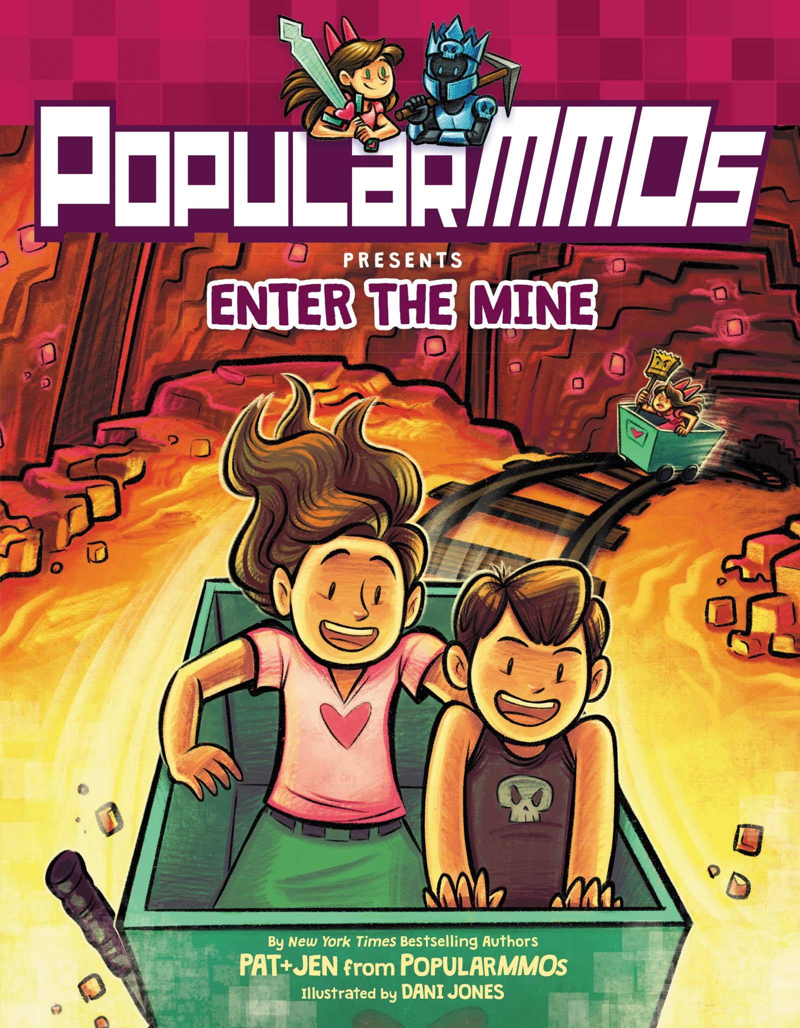PopularMMOs Presents Enter the Mine: A Graphic Novel Manga