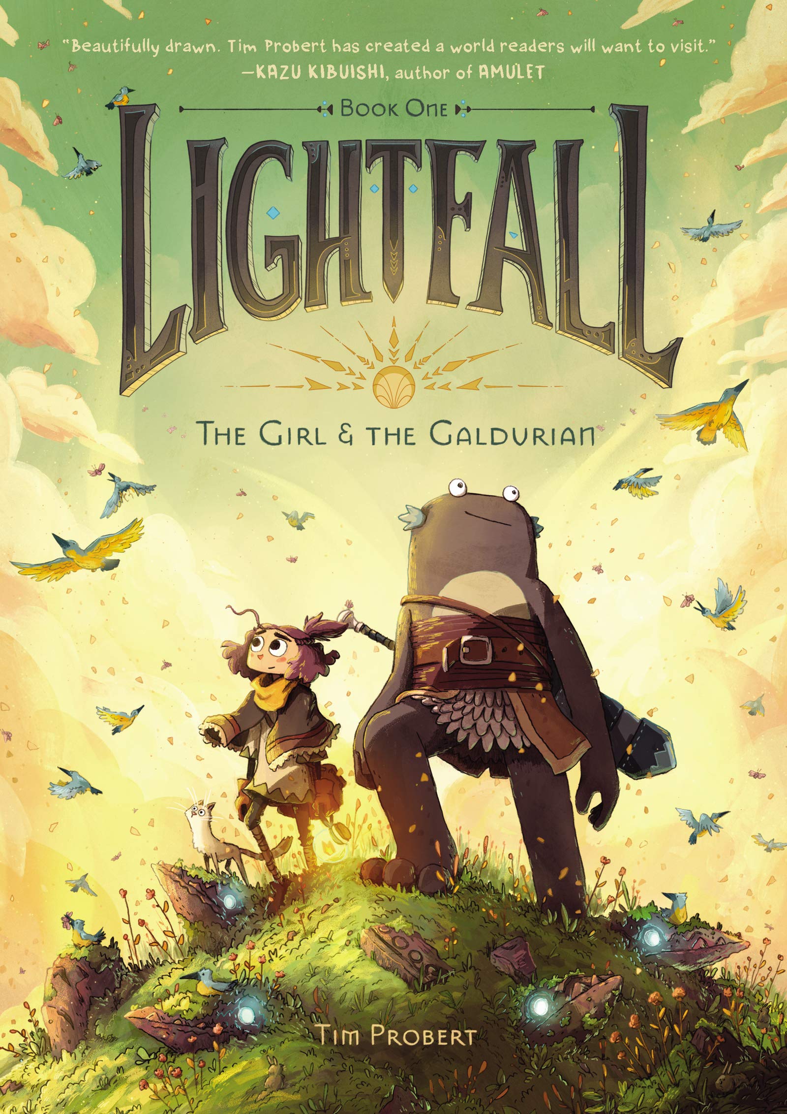 Lightfall: The Girl & the Galdurian: A Graphic Novel (Lightfall, 1, Band 1) Manga