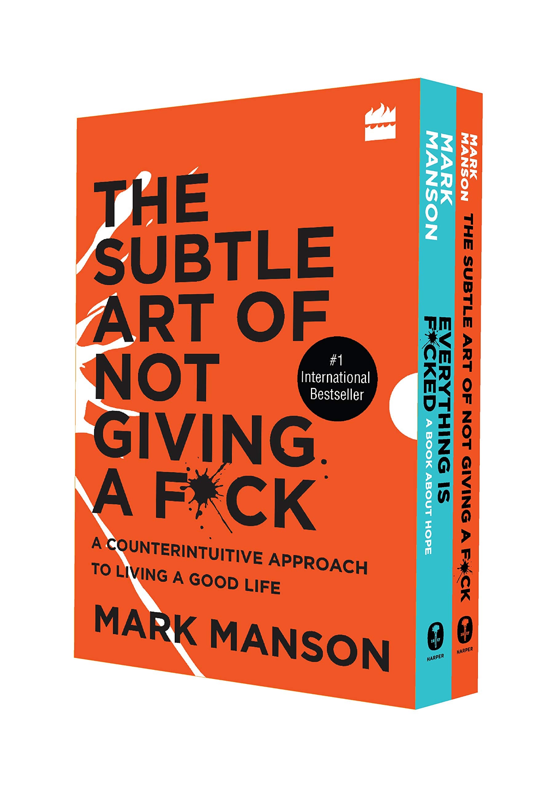 Mark Manson Boxset (Everything is F*cked + Subtle Art of Not Giving a F*ck) Books