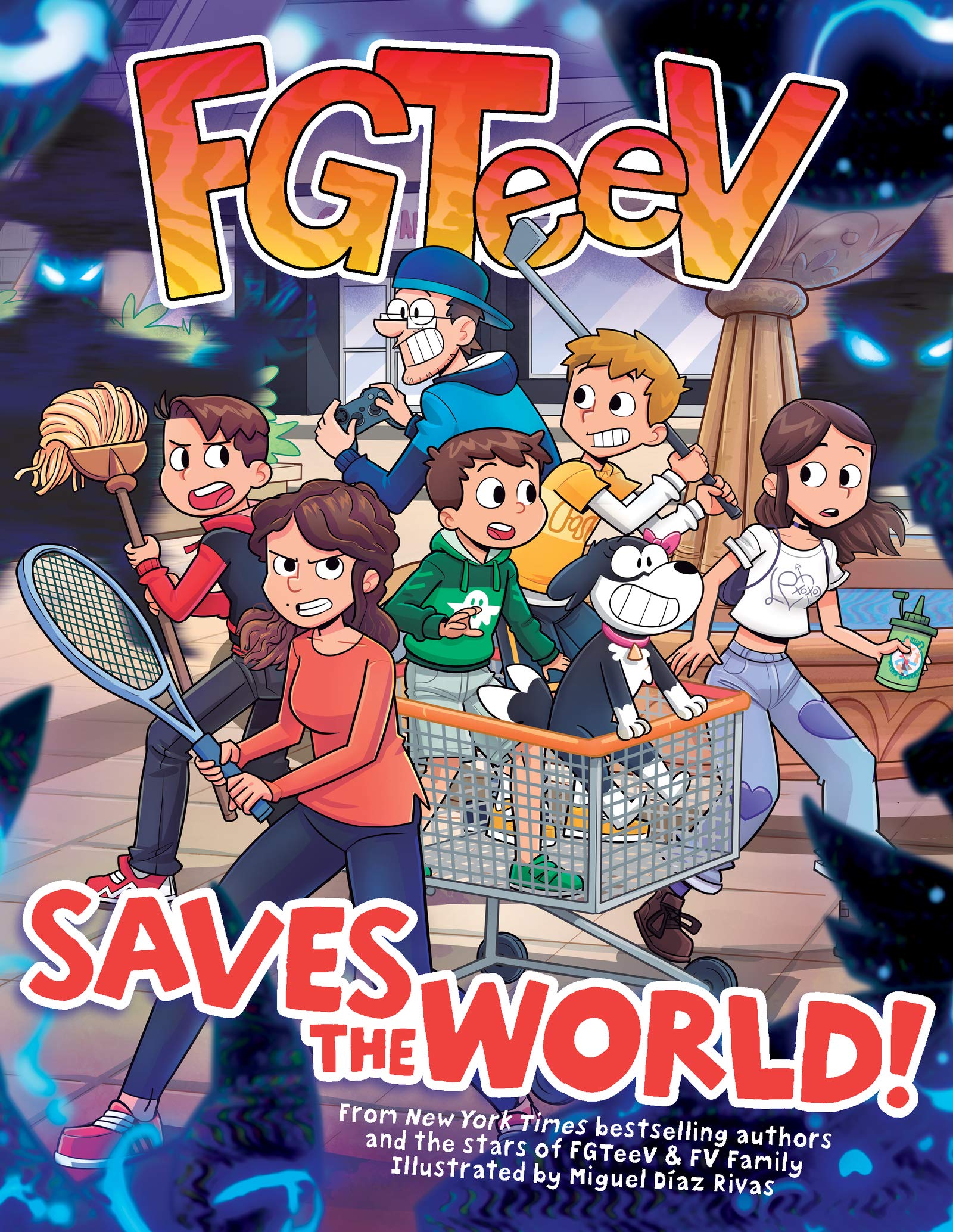 FGTeeV Saves the World!: A Graphic Novel―A Gaming Adventure of a YouTube Family, Zombie Battles, and Epic Mayhem Manga