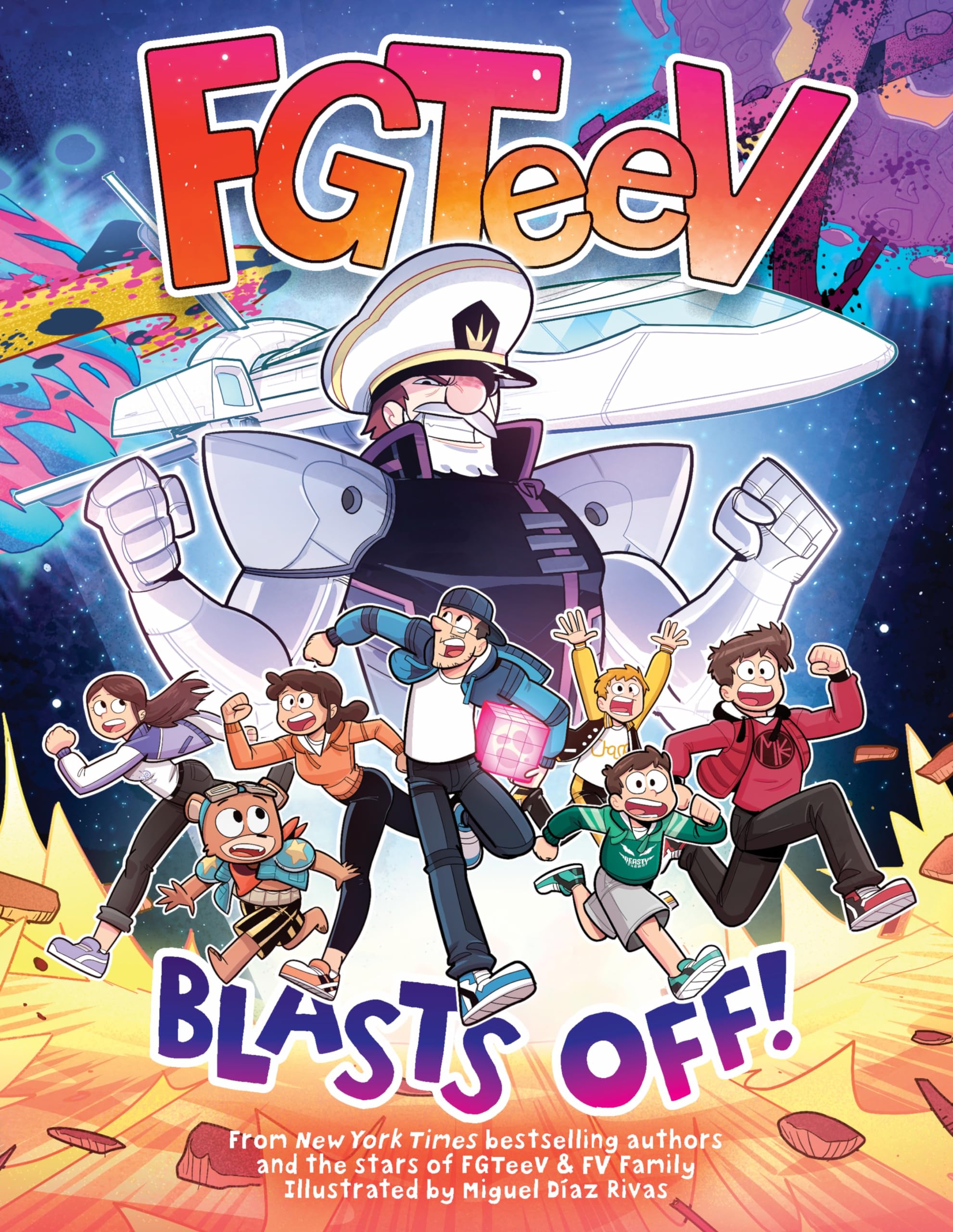 FGTeeV: Blasts Off!: A Space Graphic Novel Adventure About Family Teamwork and Escaping Cosmic Chaos Manga