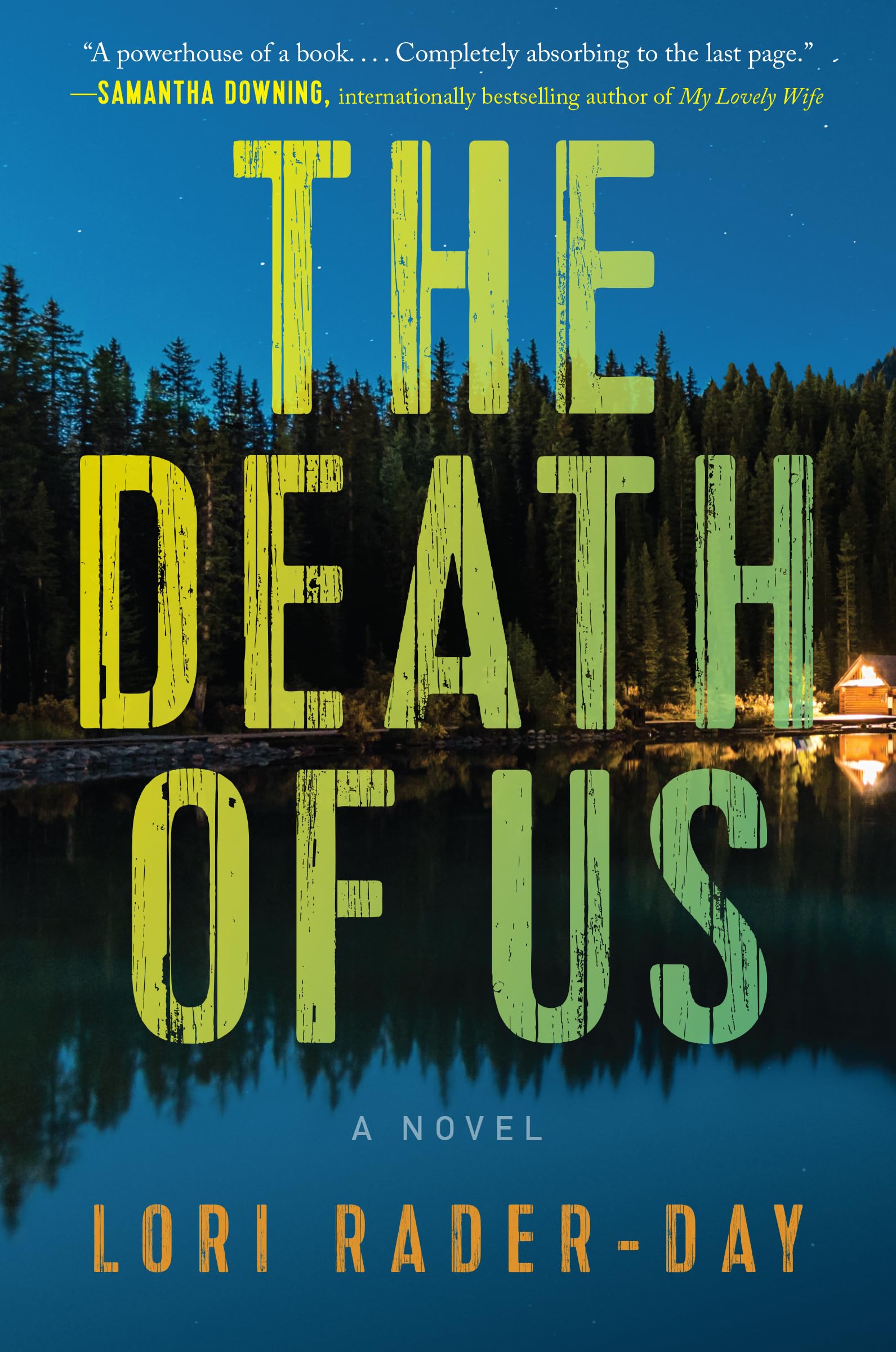The Death of Us: A Novel Contemporary literature