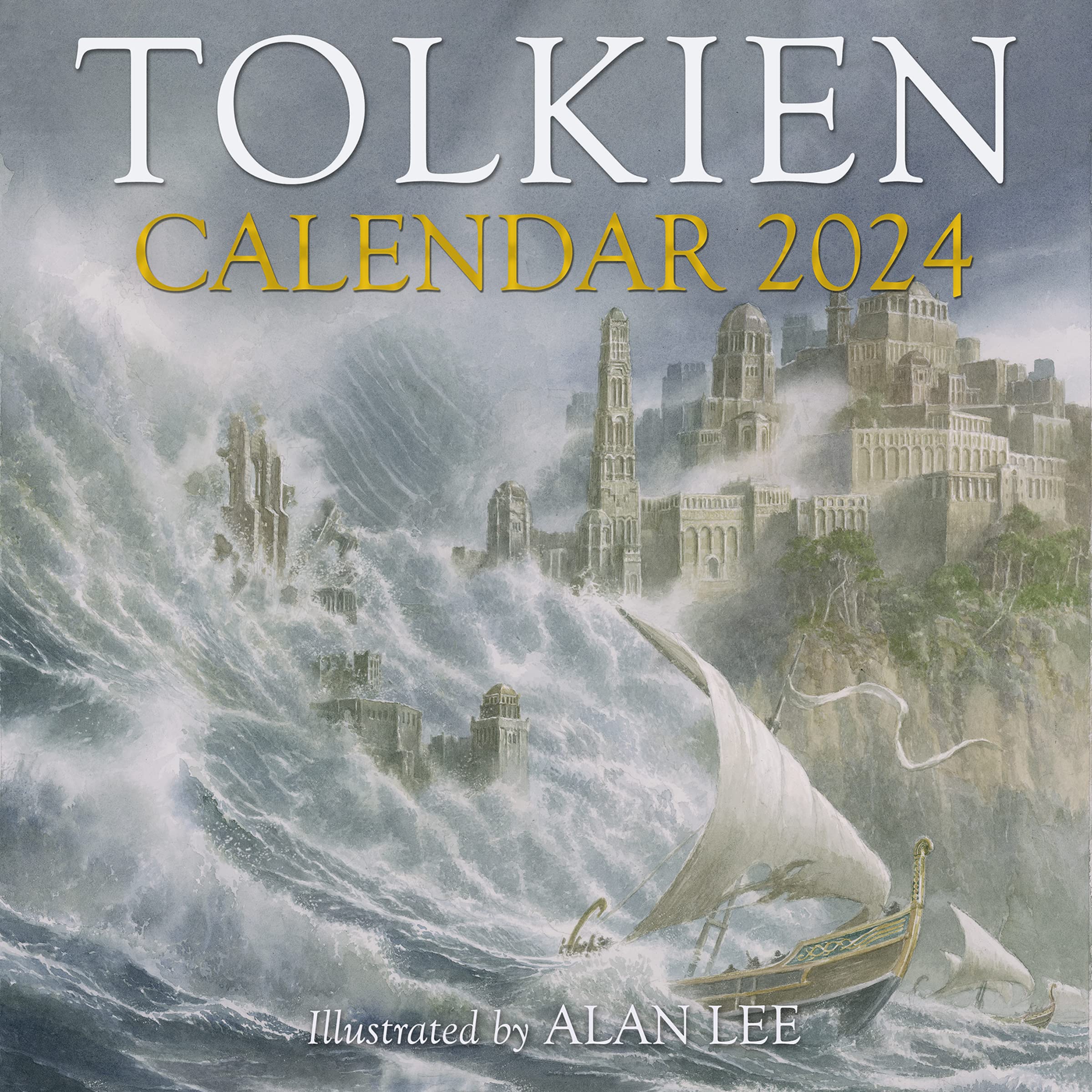 Tolkien Calendar 2024: The Fall of Númenor Contemporary literature
