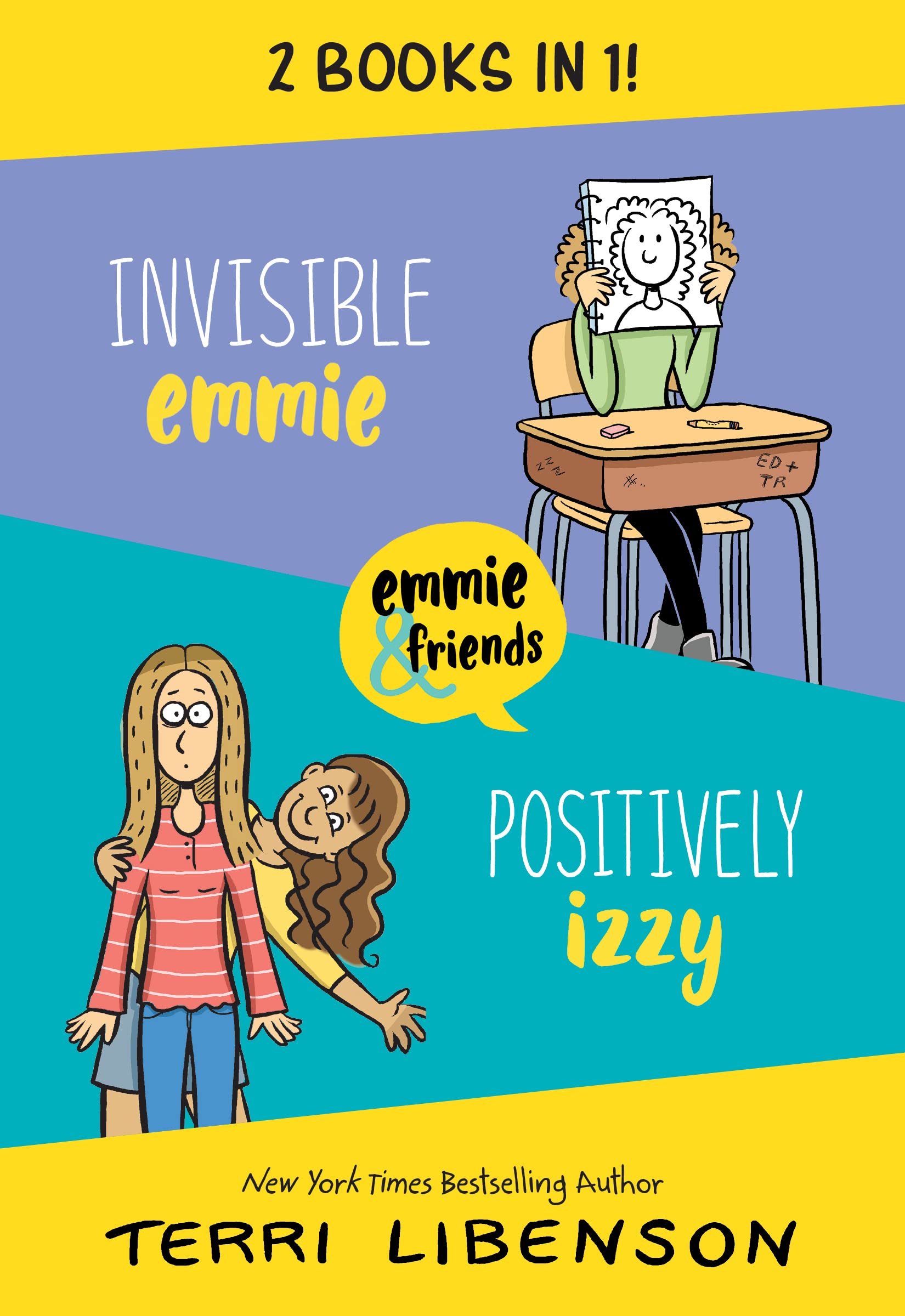Emmie & Friends: Invisible Emmie and Positively Izzy Bind-up Manga