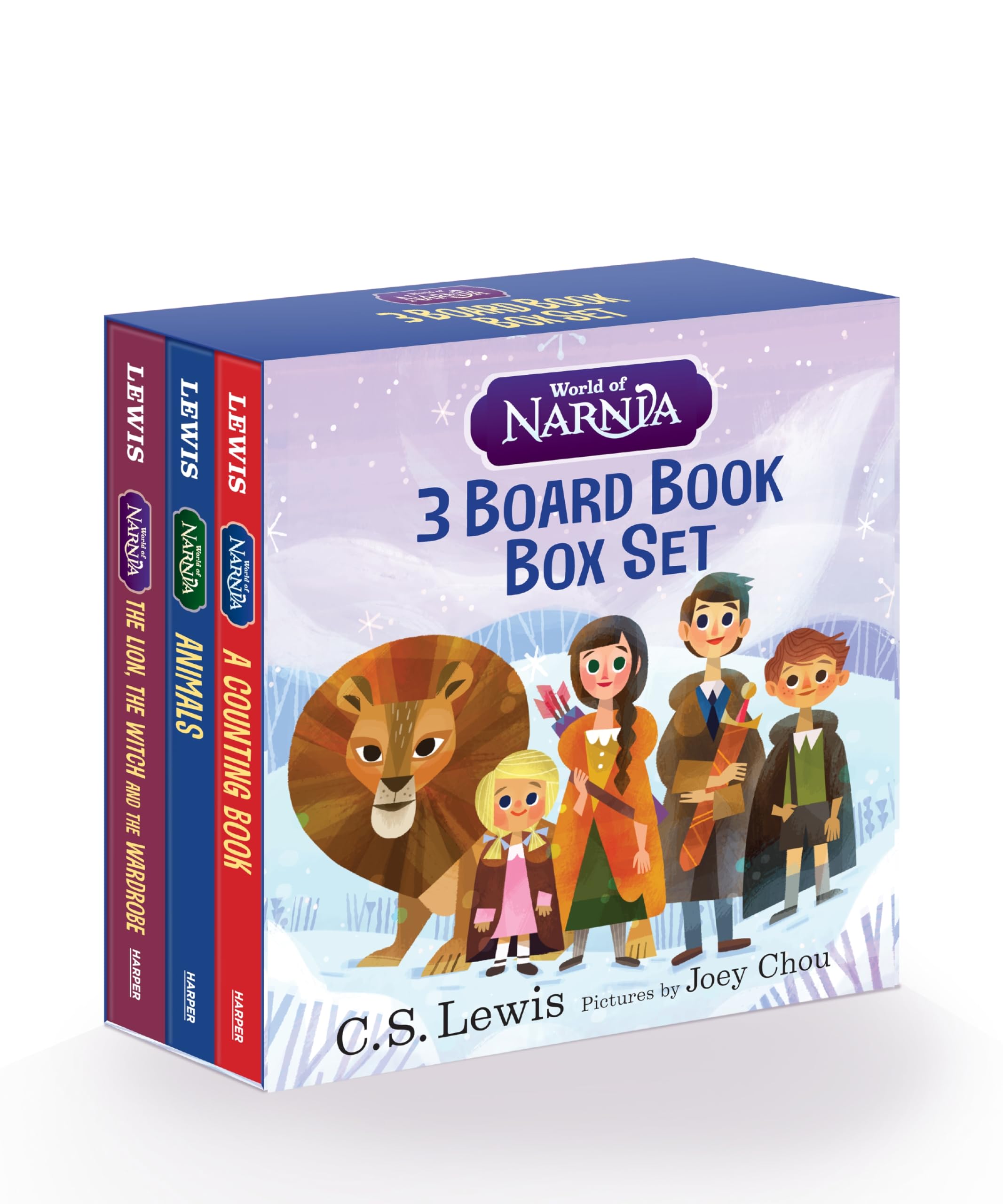 World of Narnia: 3 Board Book Box Set Non-fiction