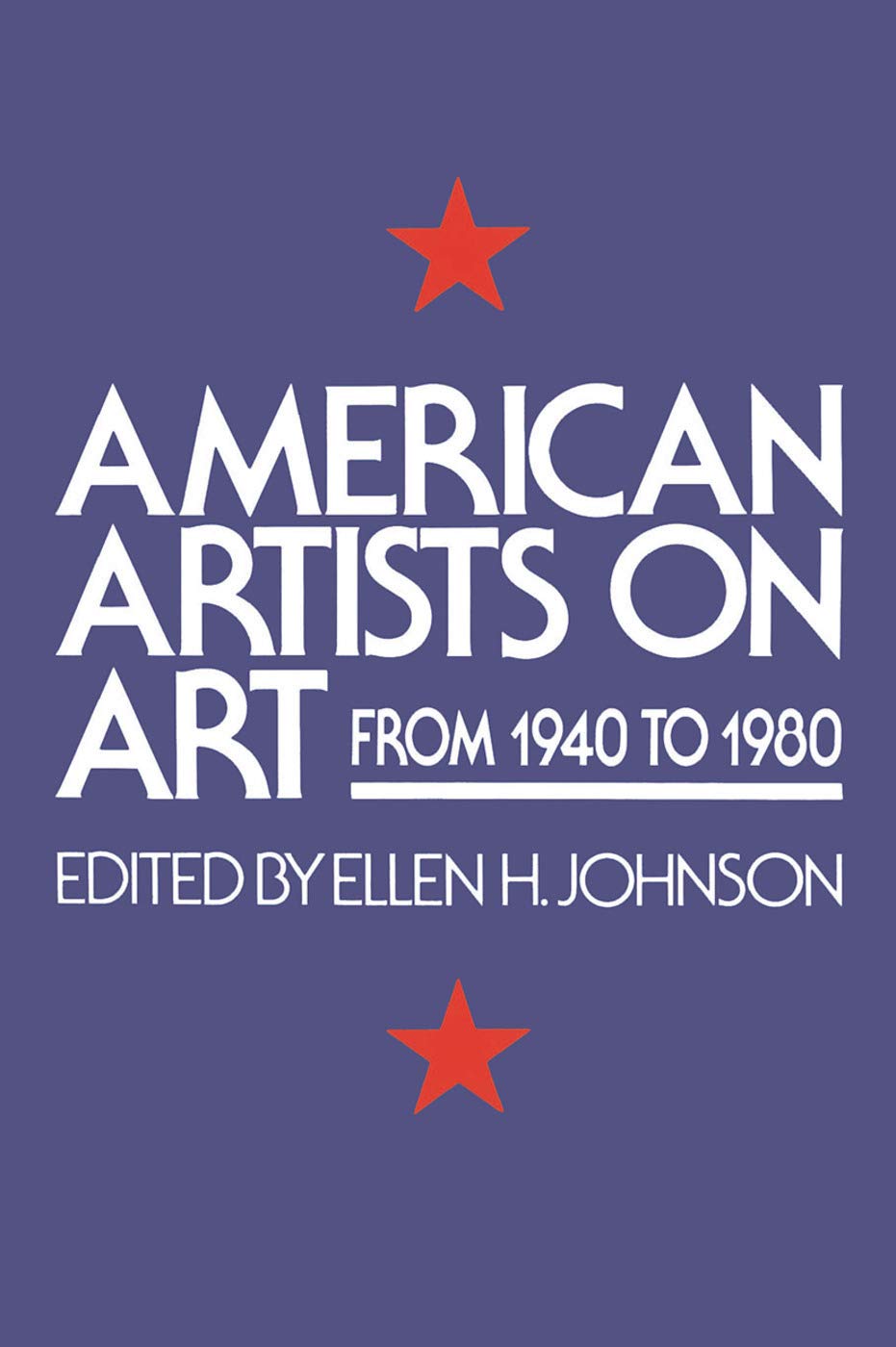 Product Image: American Artists On Art