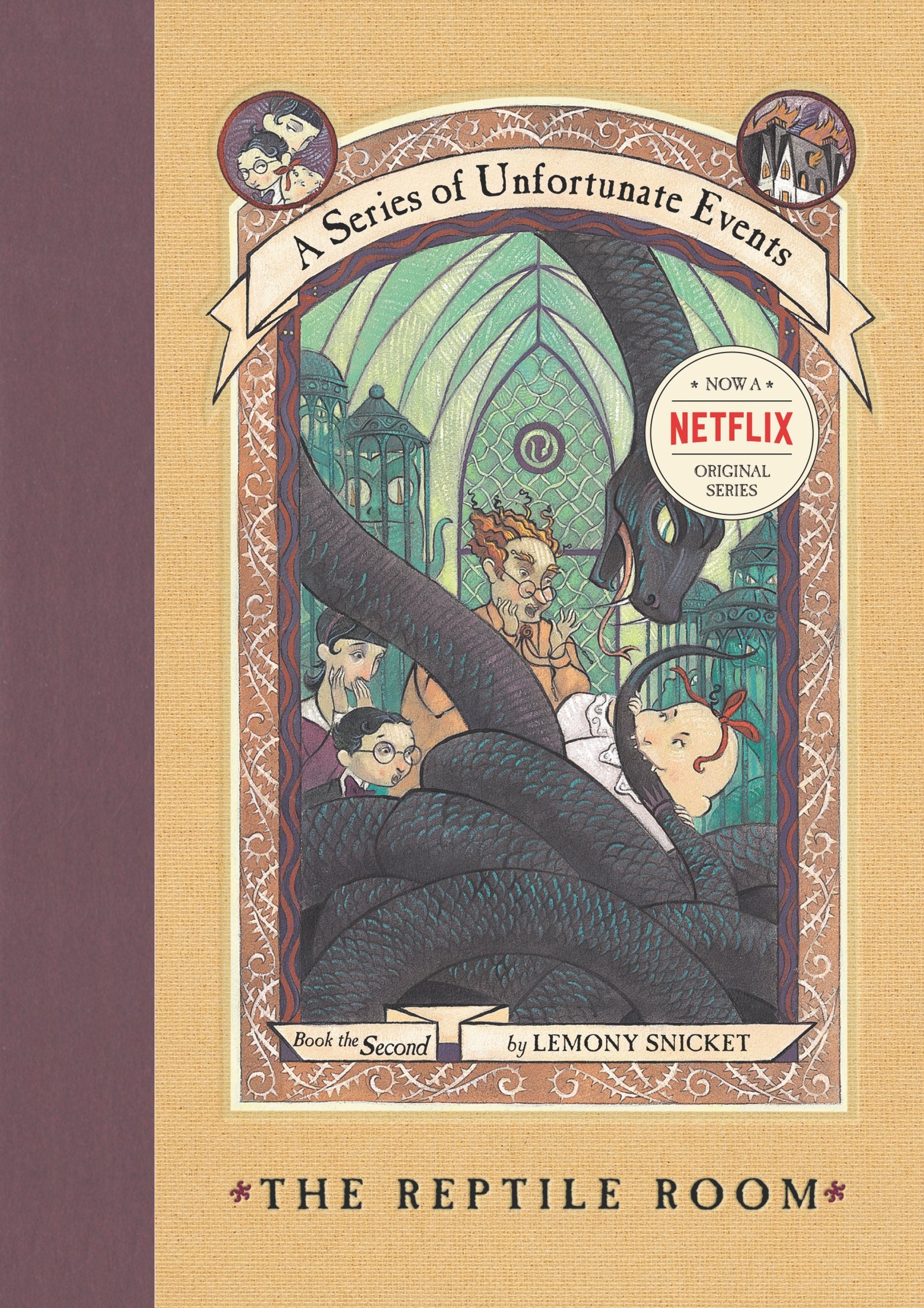 The Reptile Room. A Series of Unfortunate Events, Book 2. (Rough Cut): A Great Fall and Halloween Read for Kids Horror & Mystery