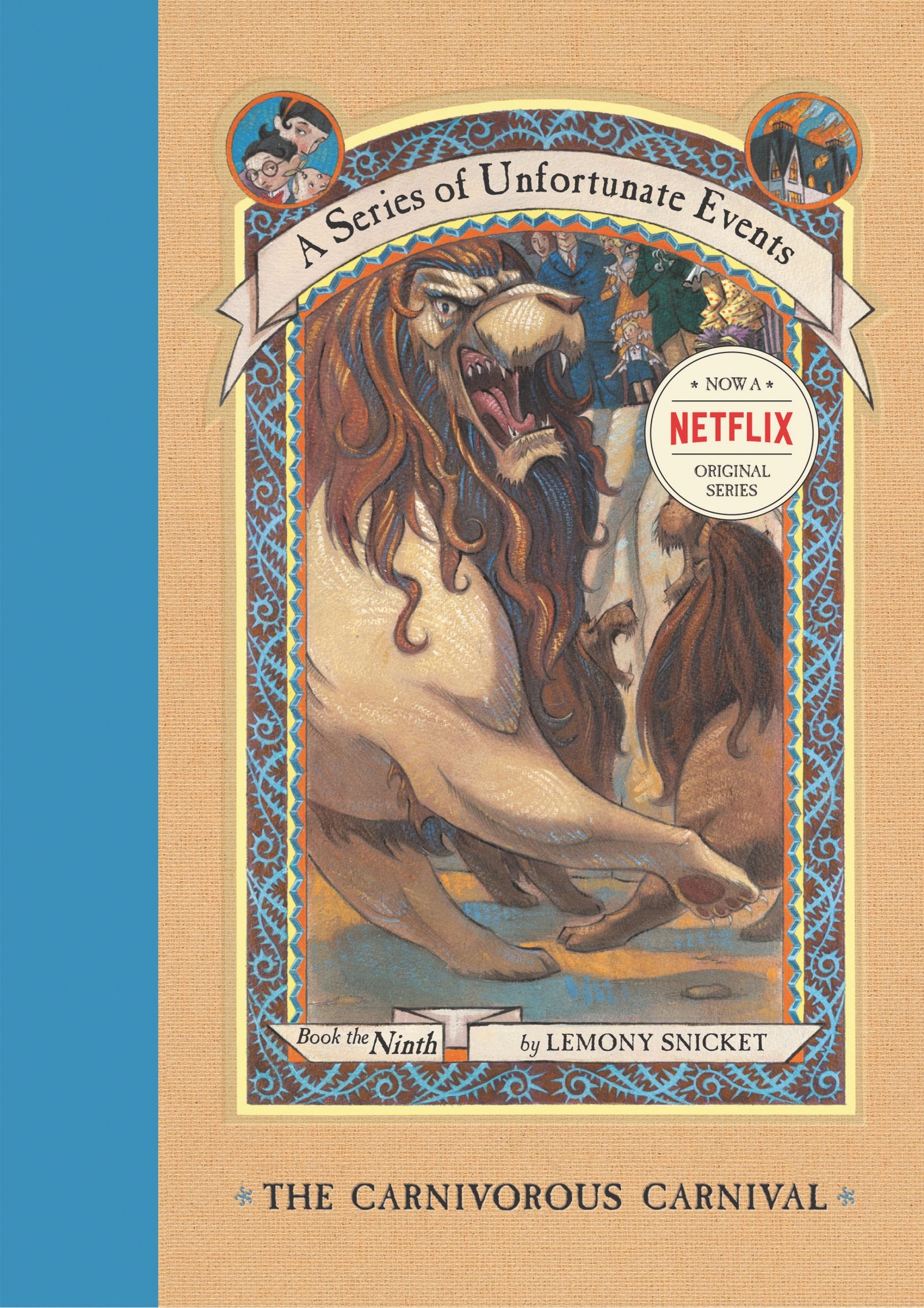 The Carnivorous Carnival (A Series of Unfortunate Events, Book 9): A Great Fall and Halloween Read for Kids Horror & Mystery