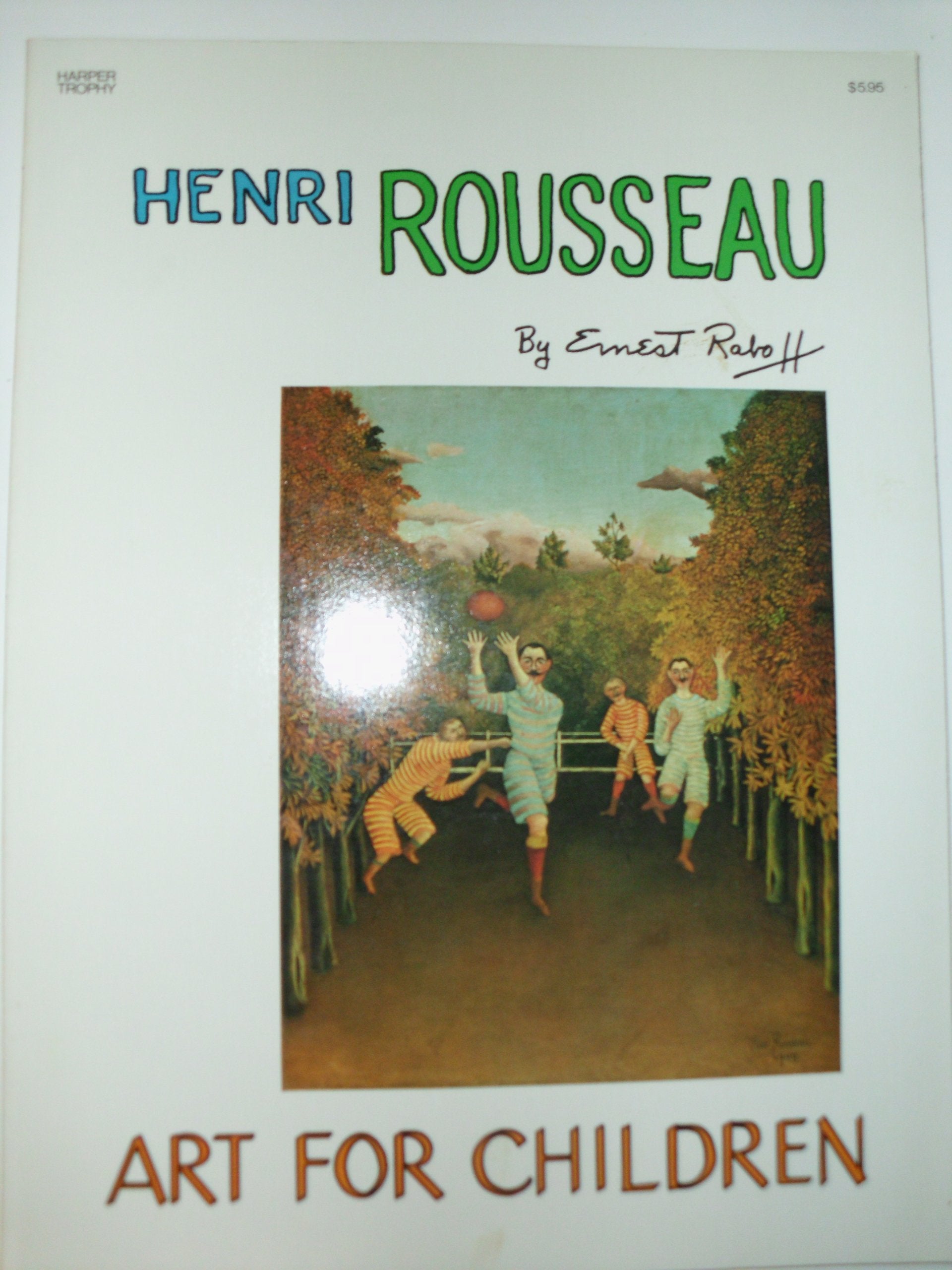 Henri Rousseau: Art for Children Young adult books