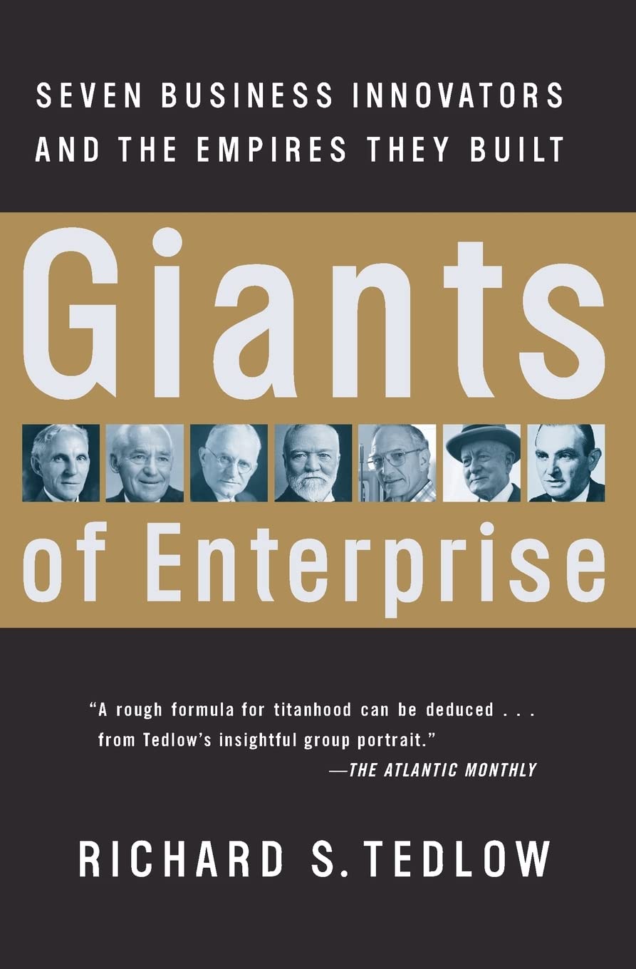 Giants of Enterprise Politics & Society Books
