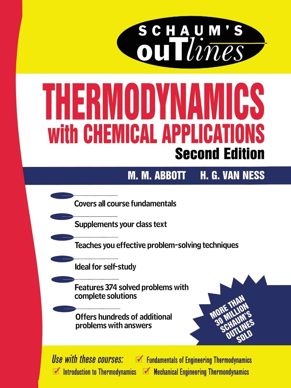 Schaum's Outline of Thermodynamics with Chemical Applications Business, Finance & Career