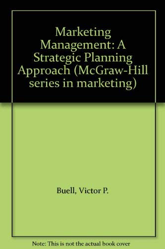 Marketing Management: A Strategic Planning Approach Business, Finance & Career