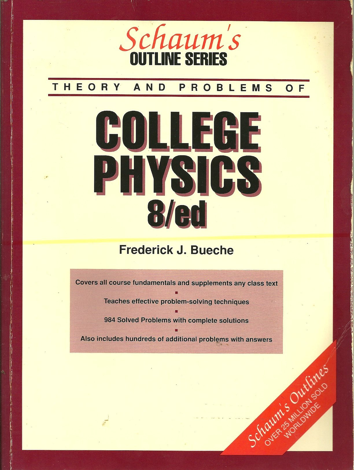 Schaum's Outline of Theory and Problems of College Physics book
