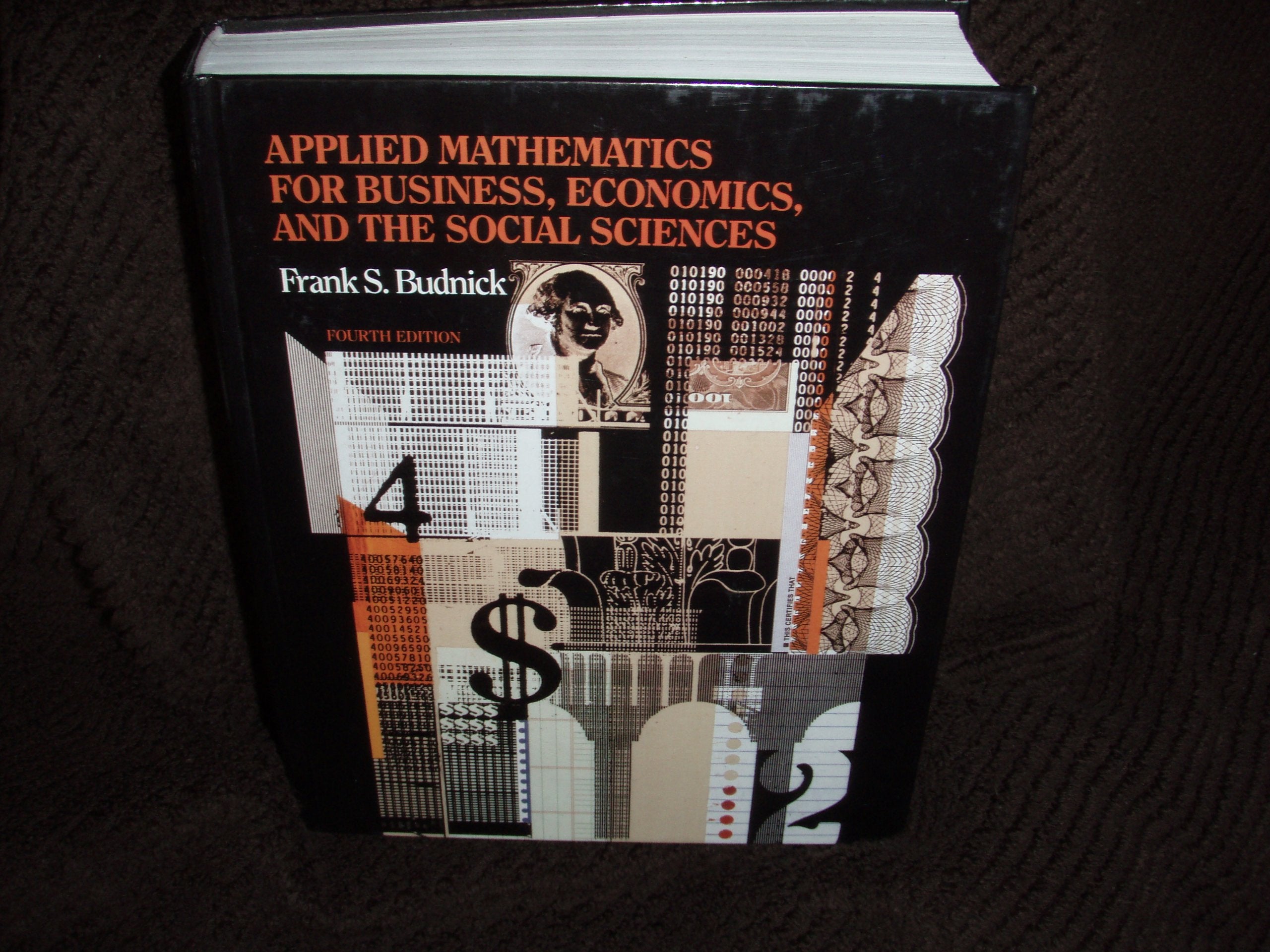 Applied Mathematics for Business, Economics, and the Social Sciences Mathematics