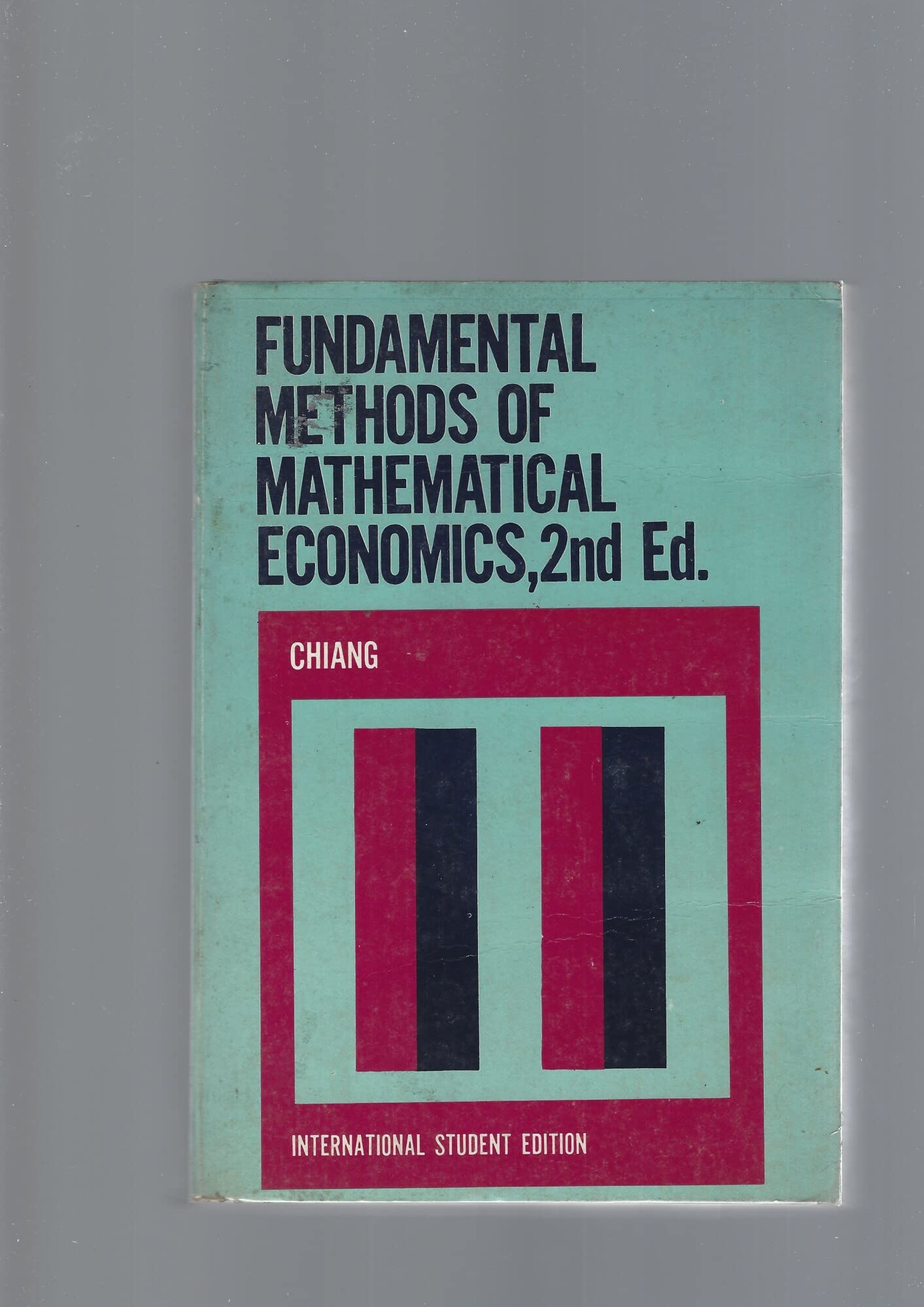 Product Image: Fundamental Methods of Mathematical Economics